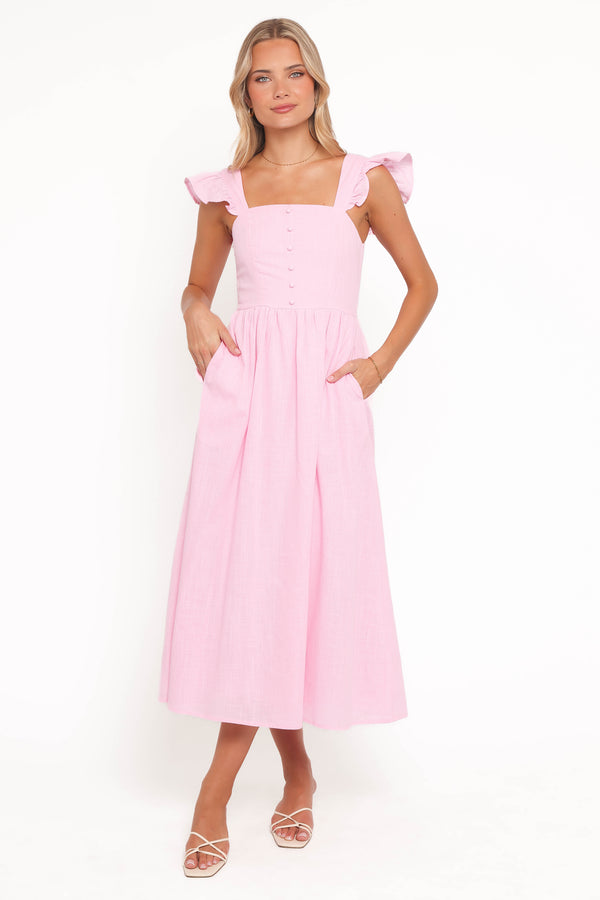 DRESSES Tiarne Midi Dress - Pink