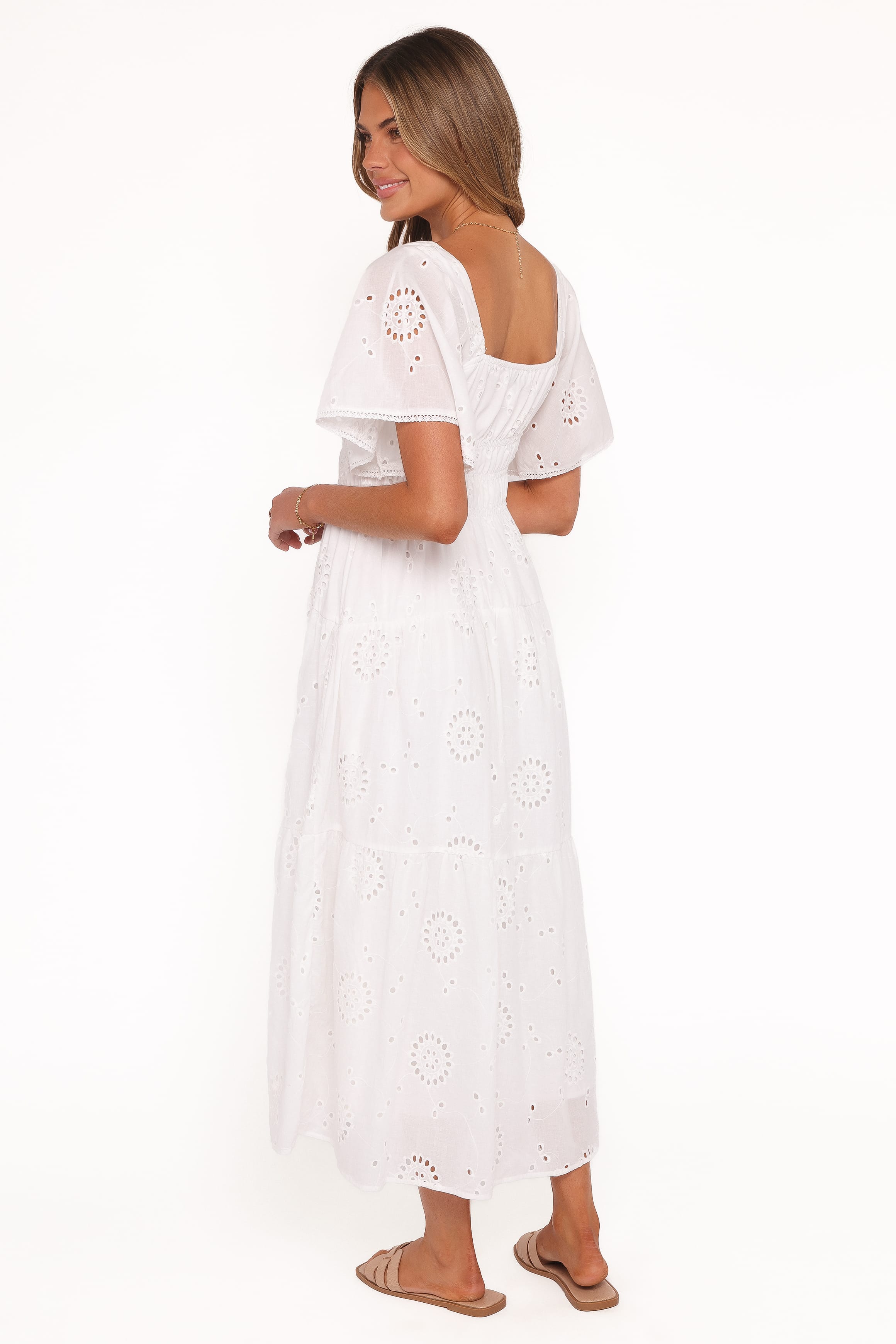 DRESSES Tierney Midi Dress - White