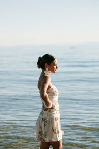 DRESSES Tiff Strapless Mini - Native Flora