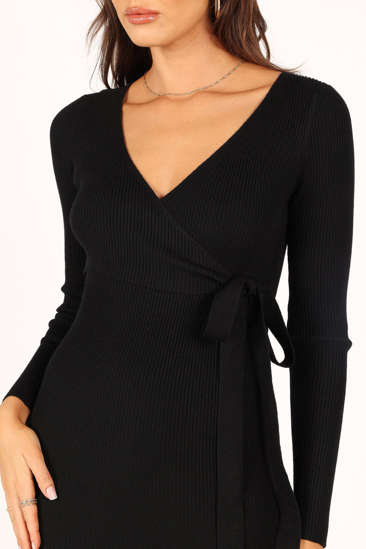 Collective Dress - Tilda Long Sleeve Midi Dress 