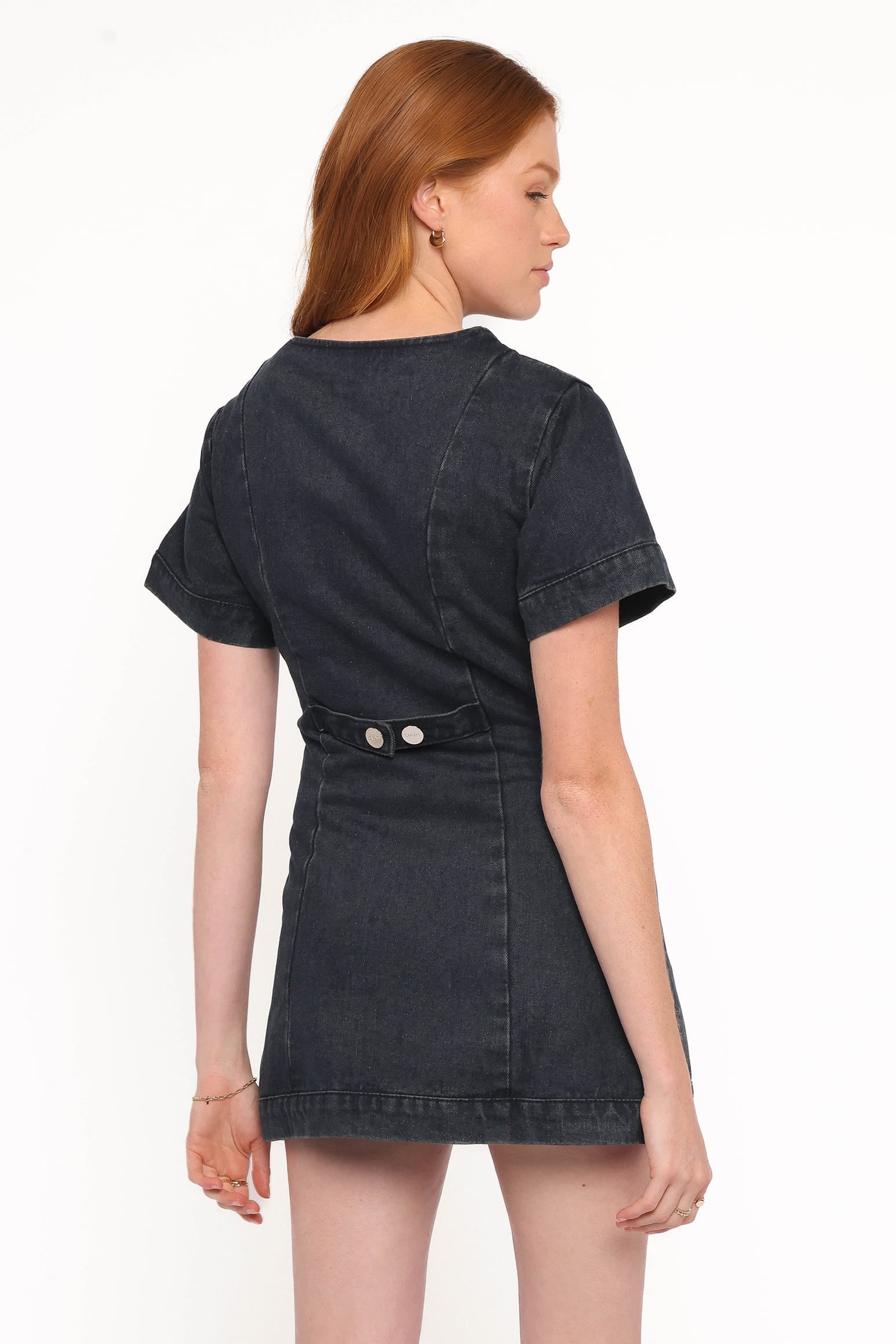 DRESSES Tilla Denim Mini Dress - Indigo Blue