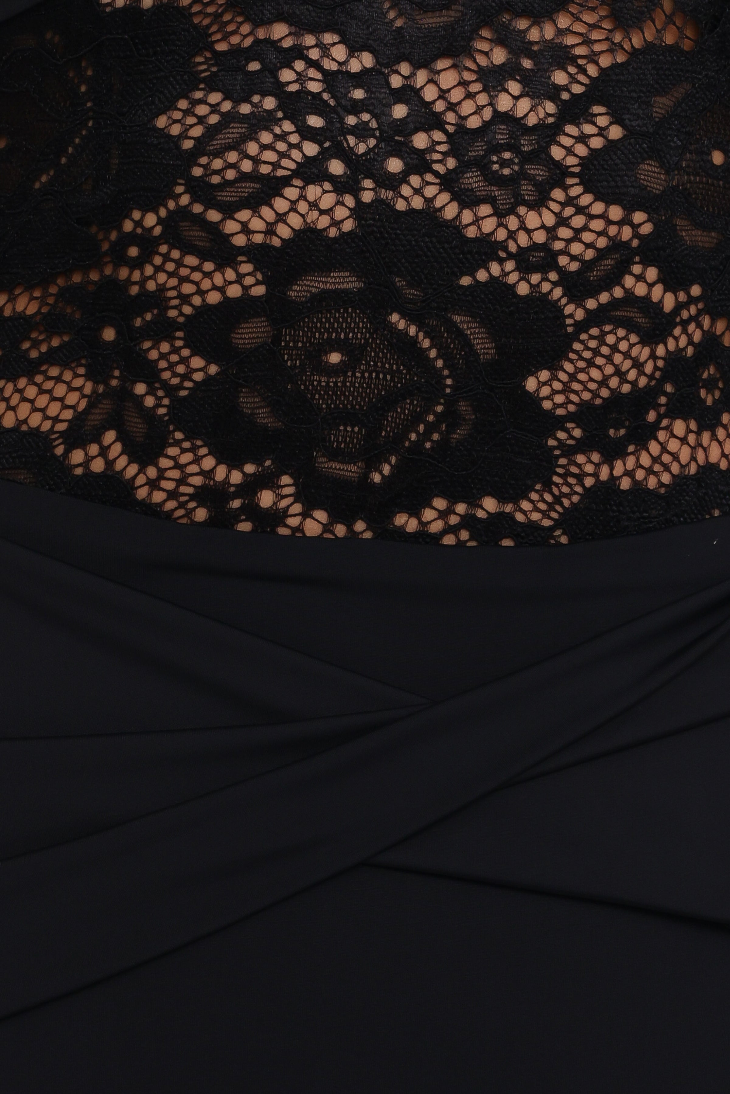 DRESSES @Tinashe Lace Midi Dress - Black