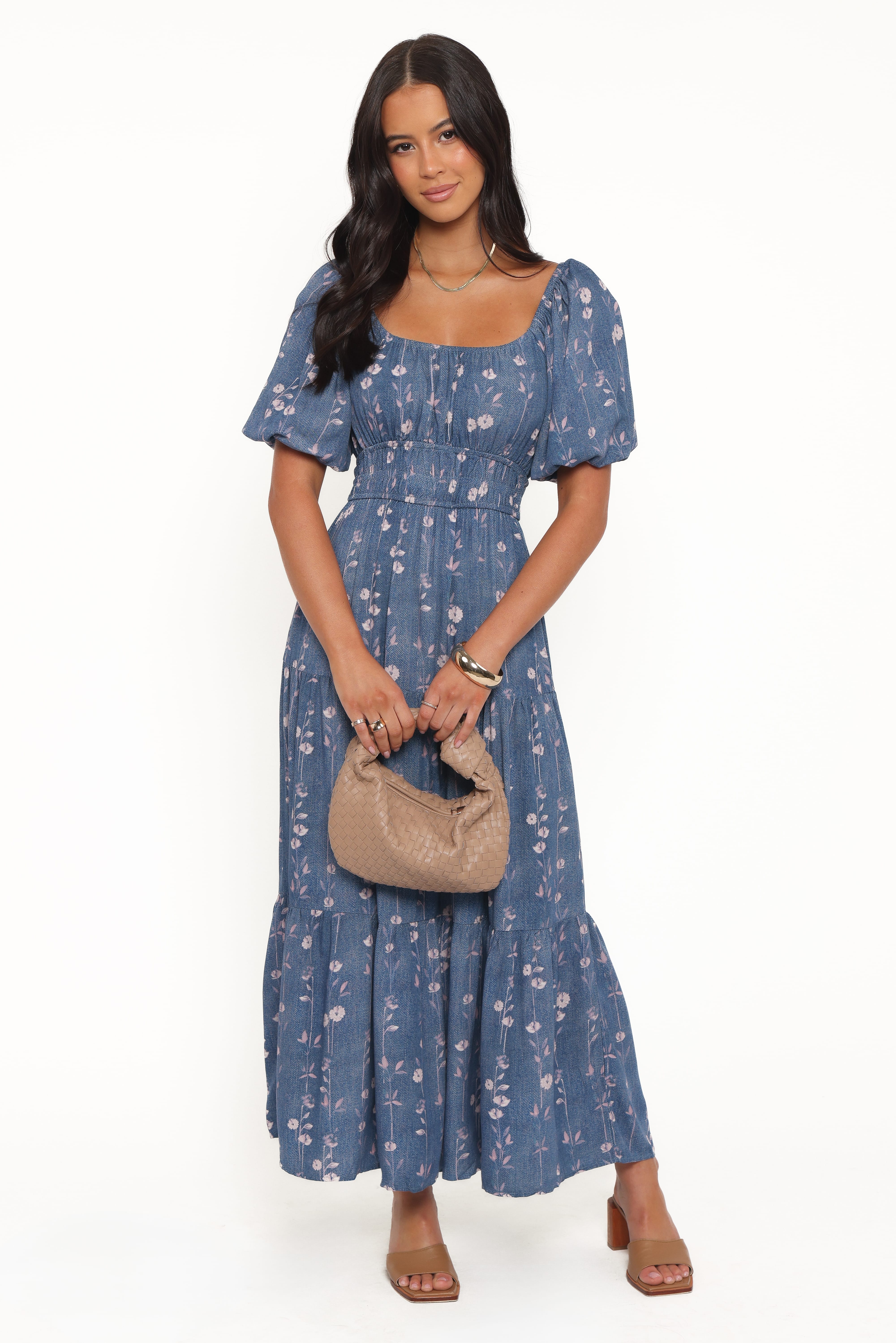 DRESSES Torren Midi Dress - Blue Sweet Sensation