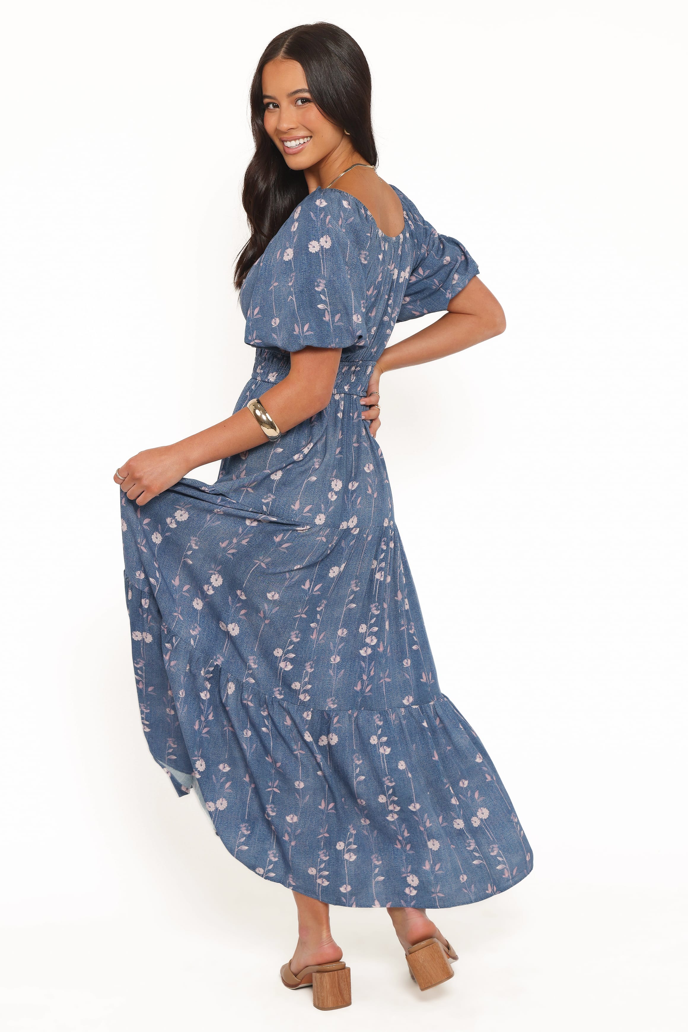 DRESSES Torren Midi Dress - Blue Sweet Sensation