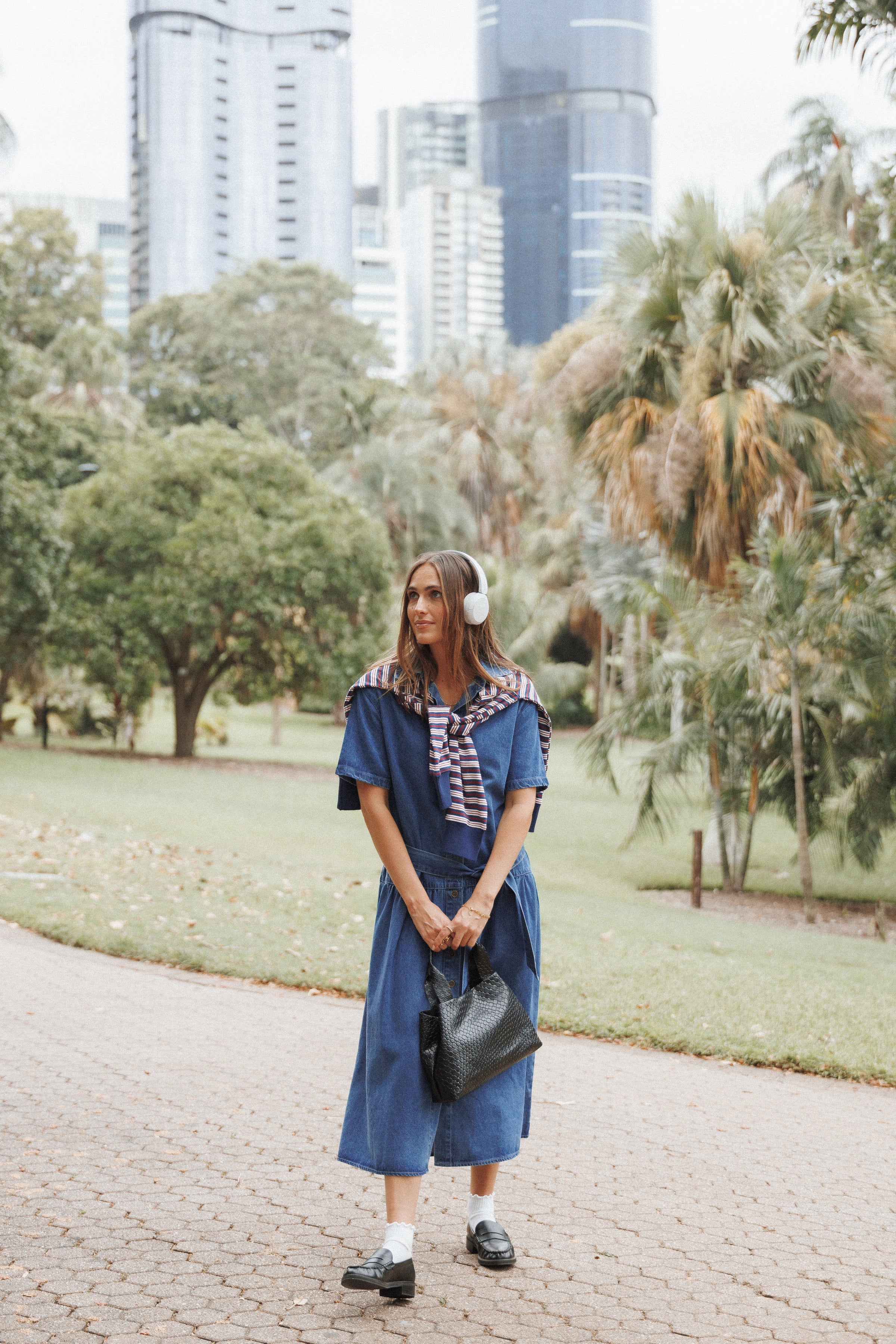DRESSES Tova Midi Dress - Blue