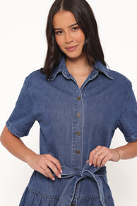 DRESSES Tova Midi Dress - Blue