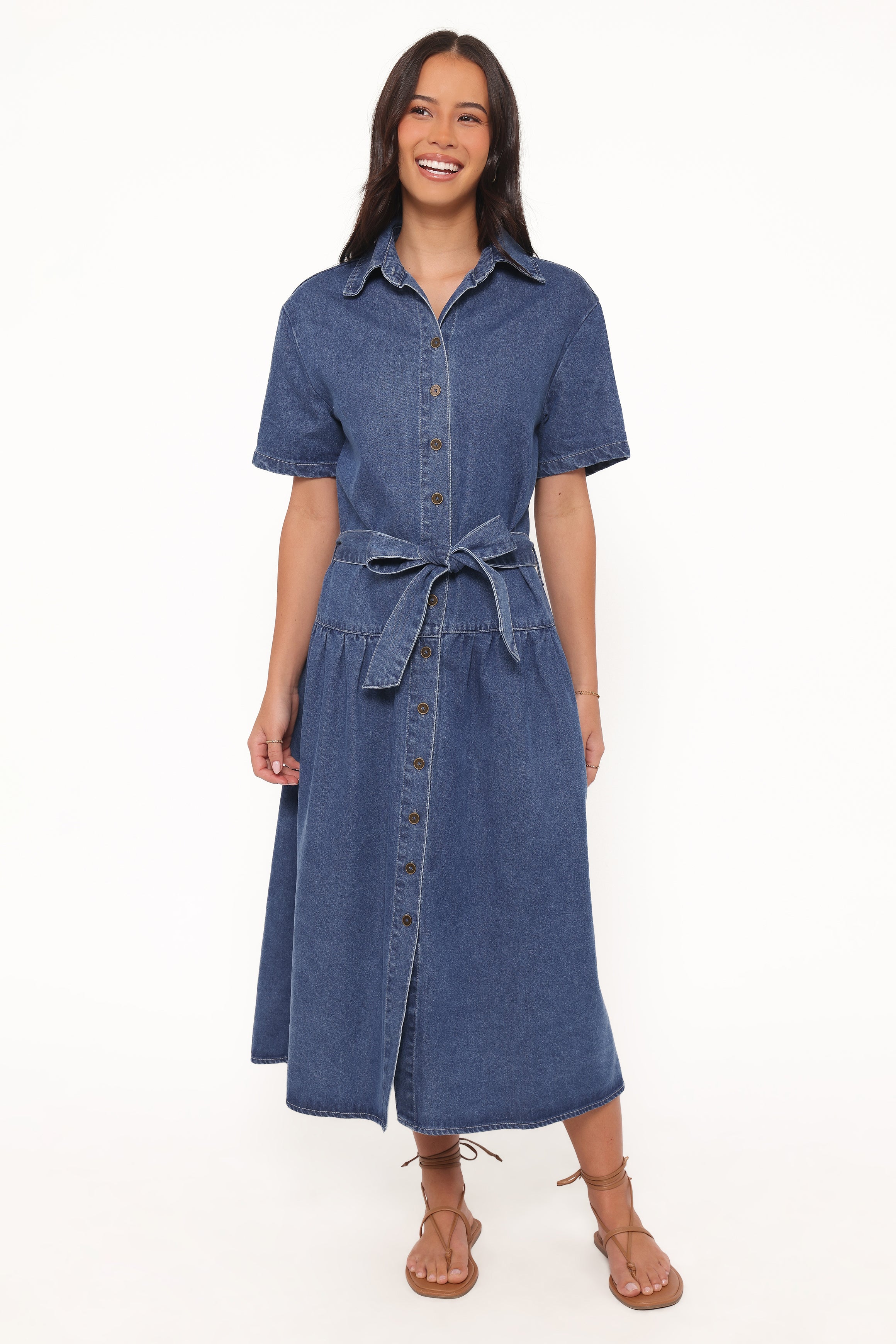DRESSES Tova Midi Dress - Blue