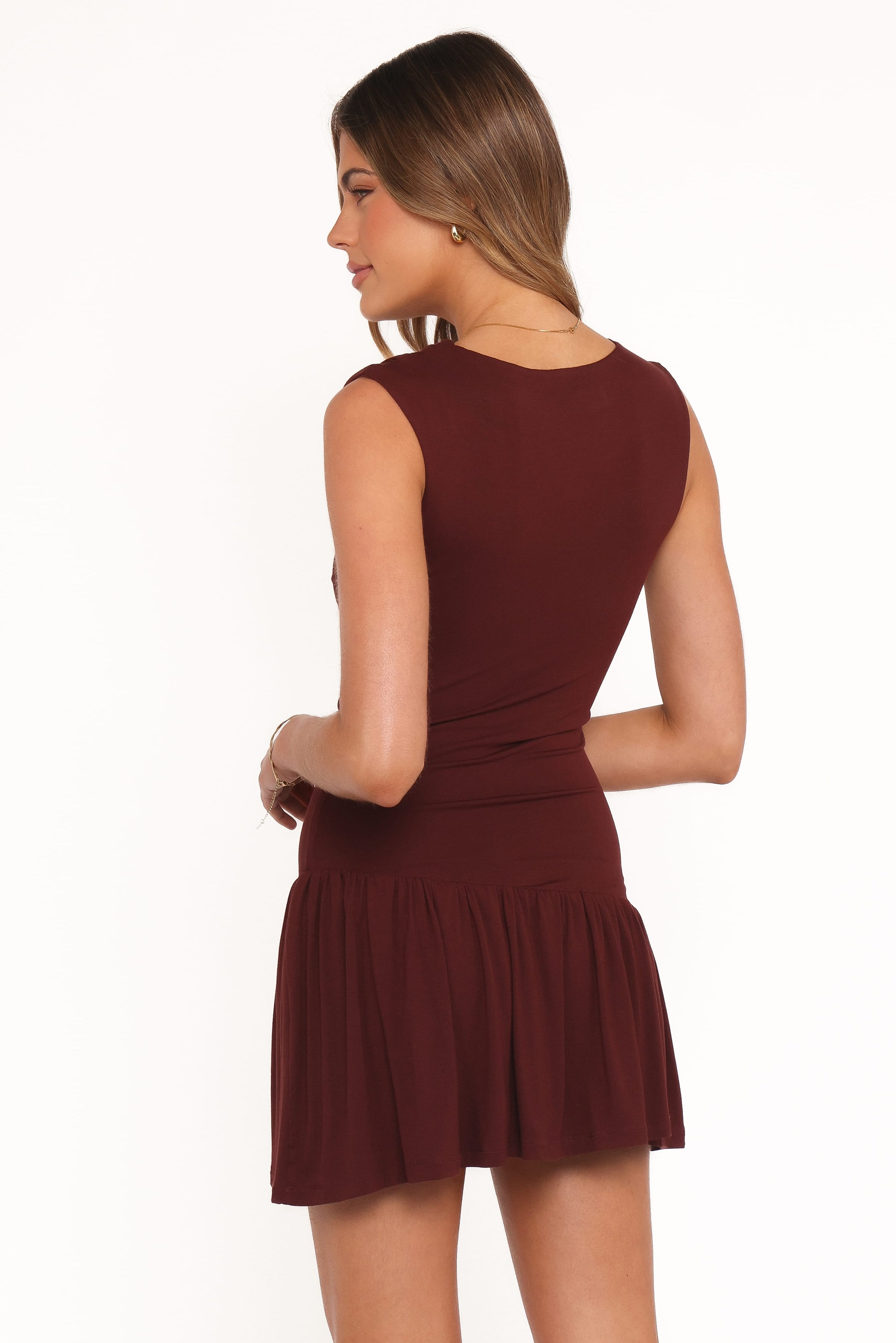DRESSES Troyan Mini Dress - Chocolate Brown