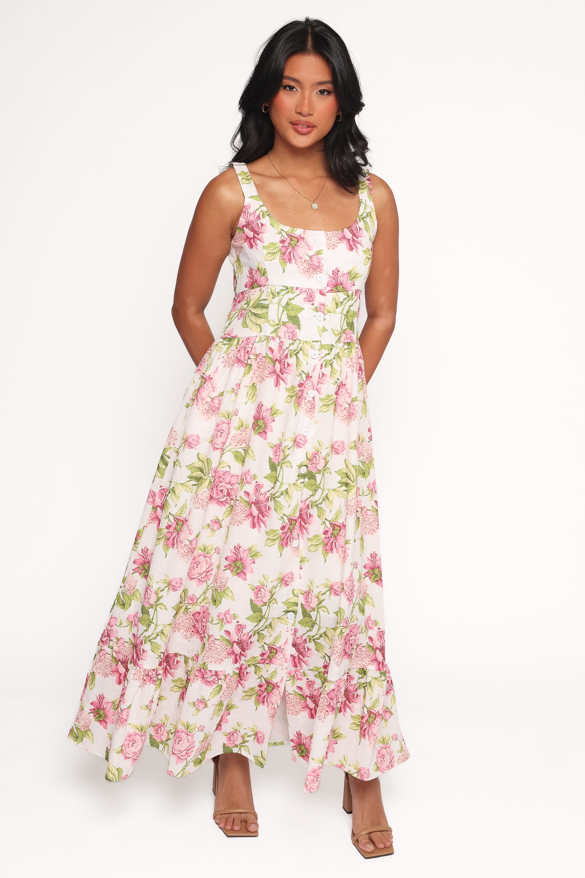 DRESSES Tullia Maxi Dress - Pink Floral