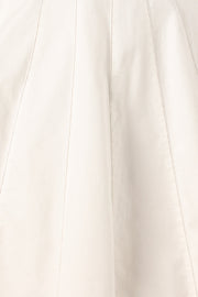 DRESSES @Una Midi Dress - White