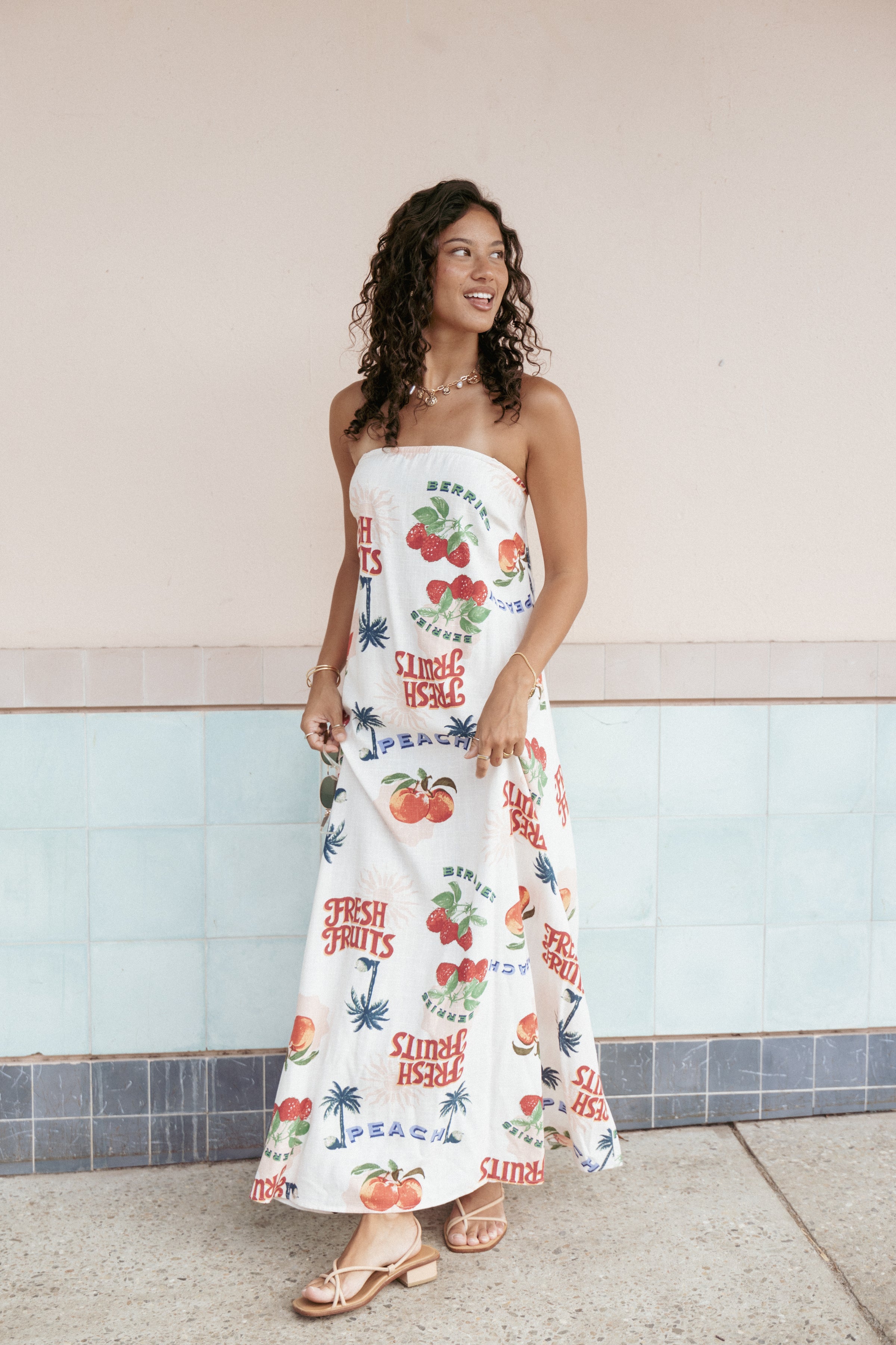DRESSES Valencia Maxi Dress - Tutti Fruiti