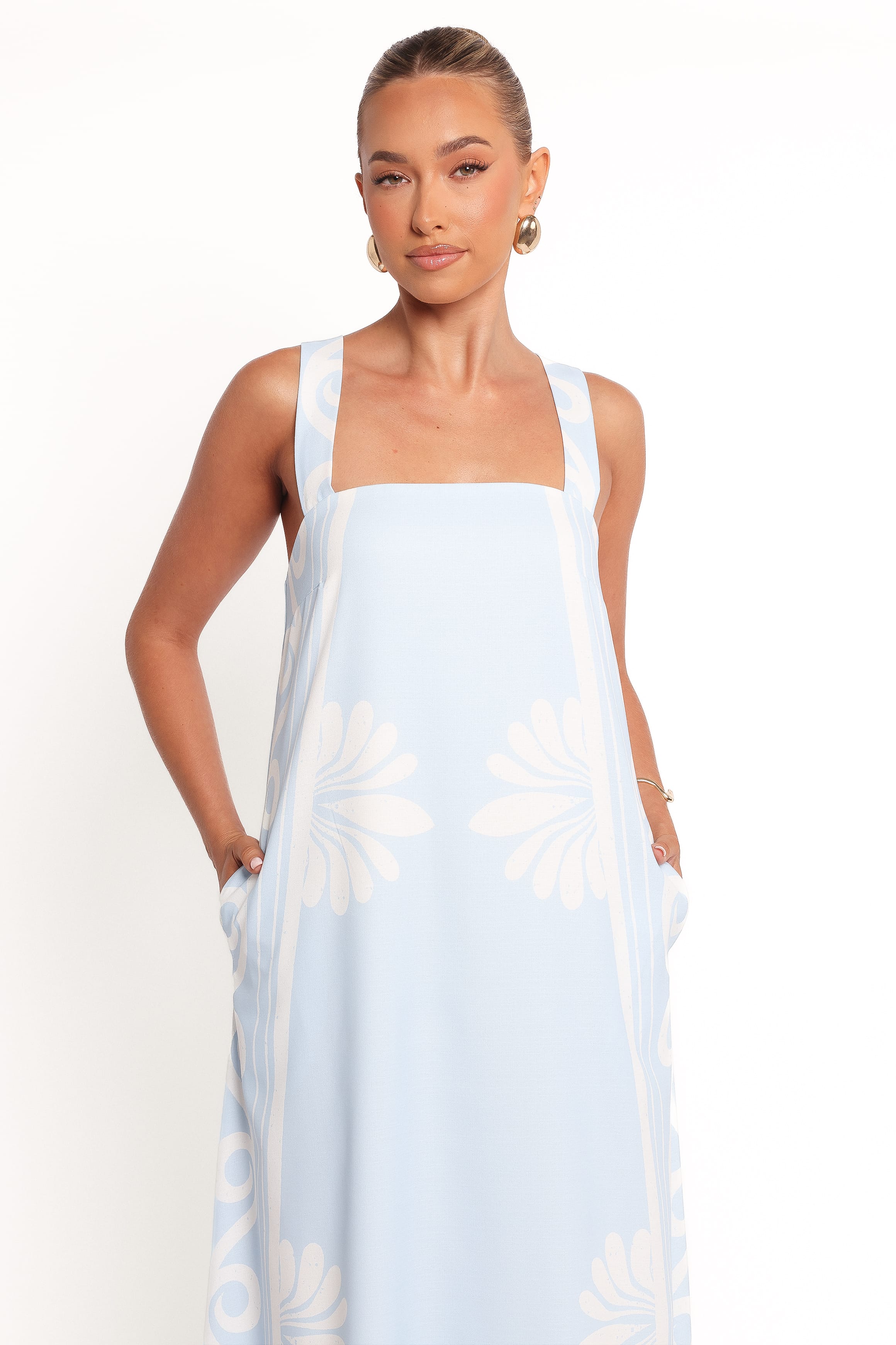 DRESSES Valeria Maxi Dress - Blue