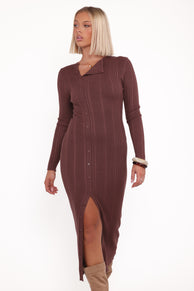 DRESSES Valia Midi Dress - Espresso