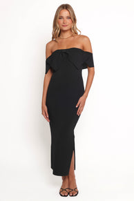 DRESSES Venus Midi Dress - Black