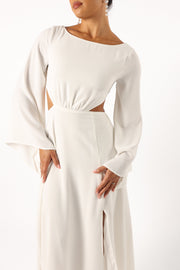 DRESSES @Vera Maxi Dress - White