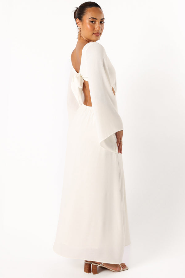 DRESSES @Vera Maxi Dress - White