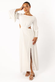 DRESSES @Vera Maxi Dress - White