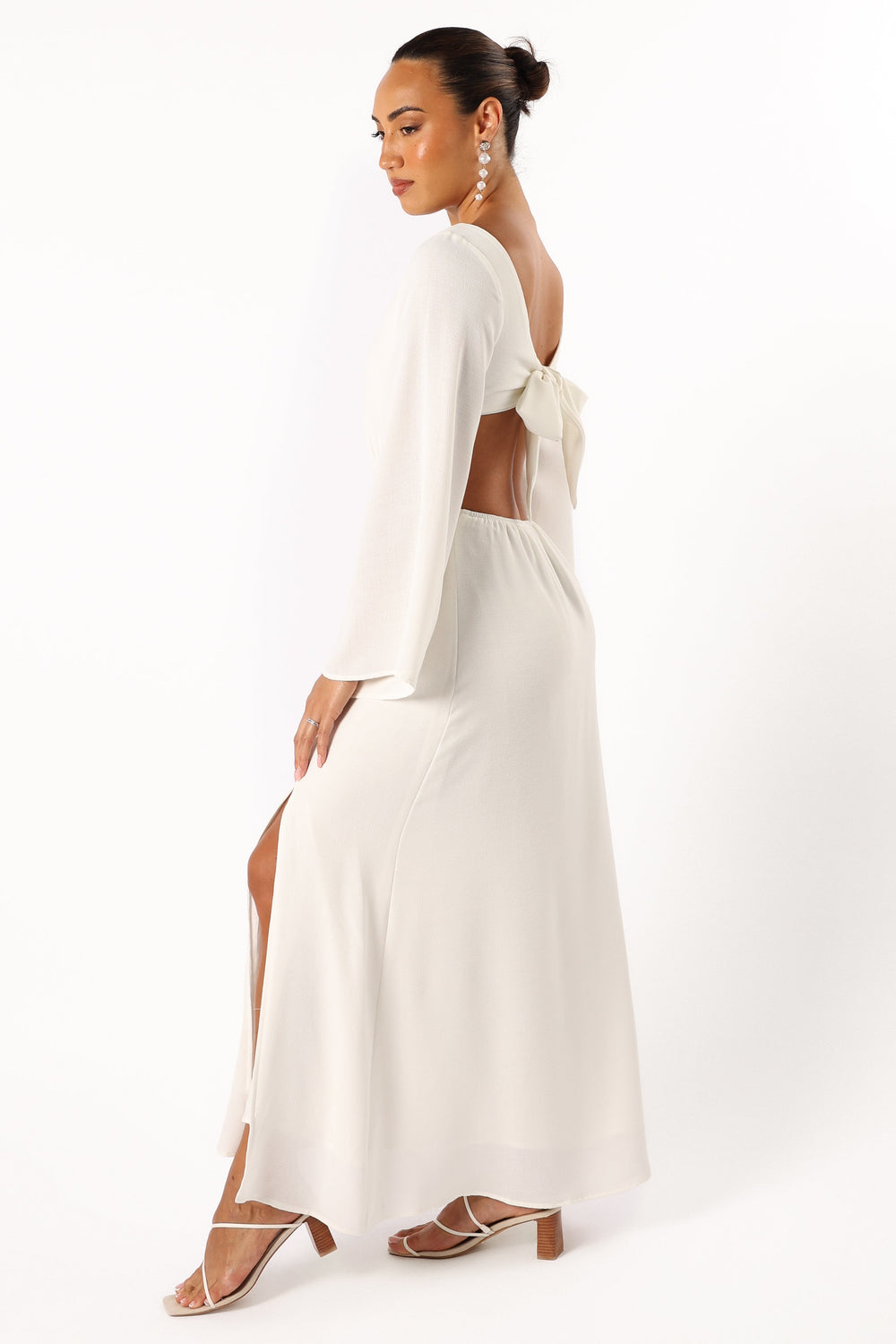 Shop Formal Dress - Vera Maxi Dress - White third image