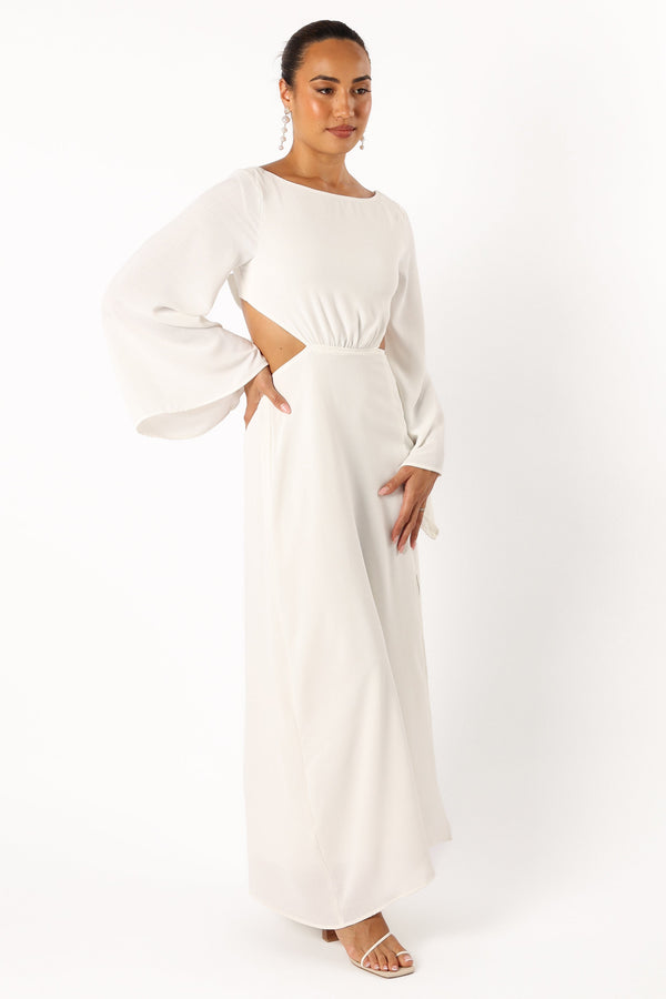 DRESSES @Vera Maxi Dress - White