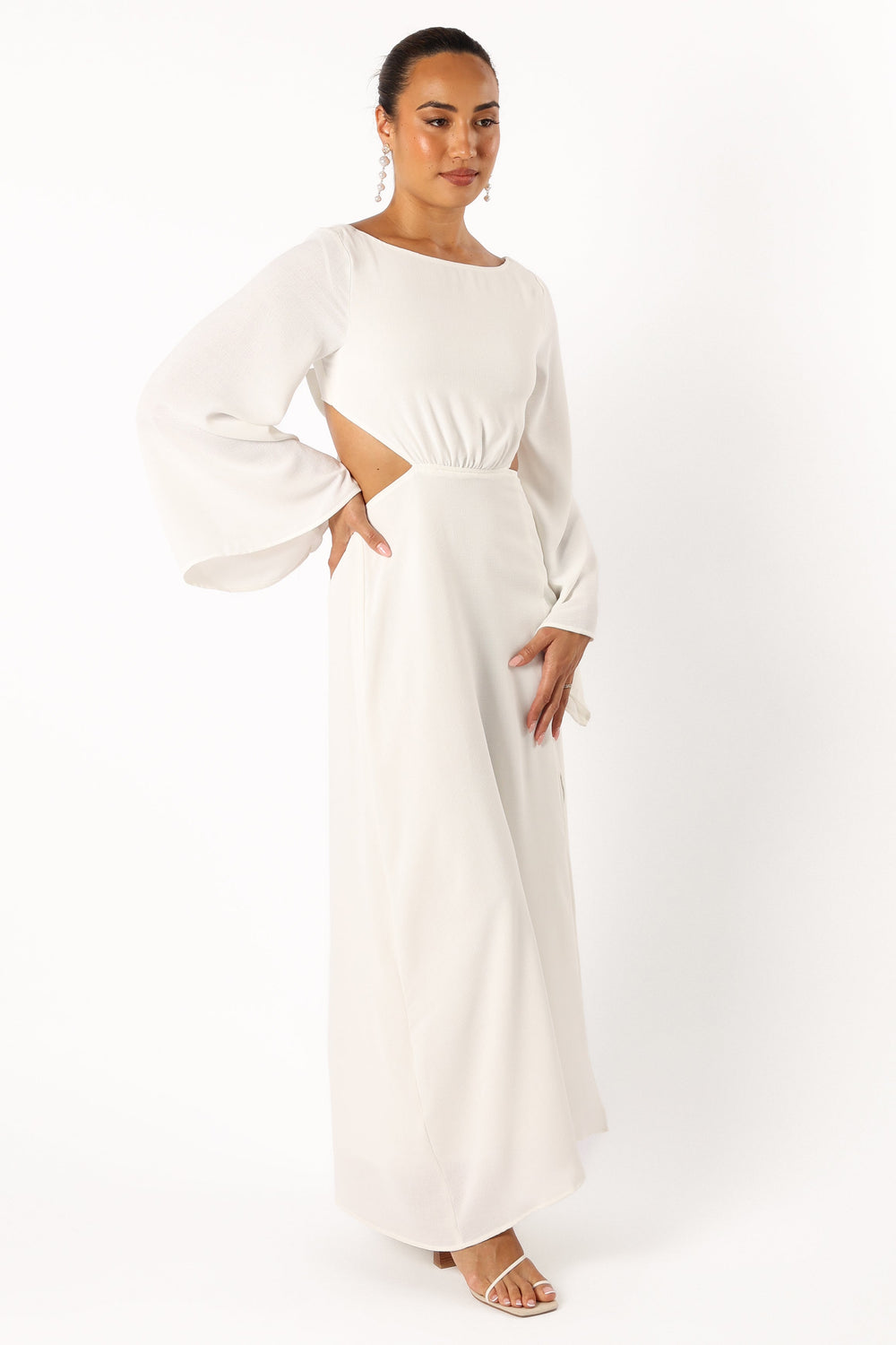Shop Formal Dress - Vera Maxi Dress - White fifth image
