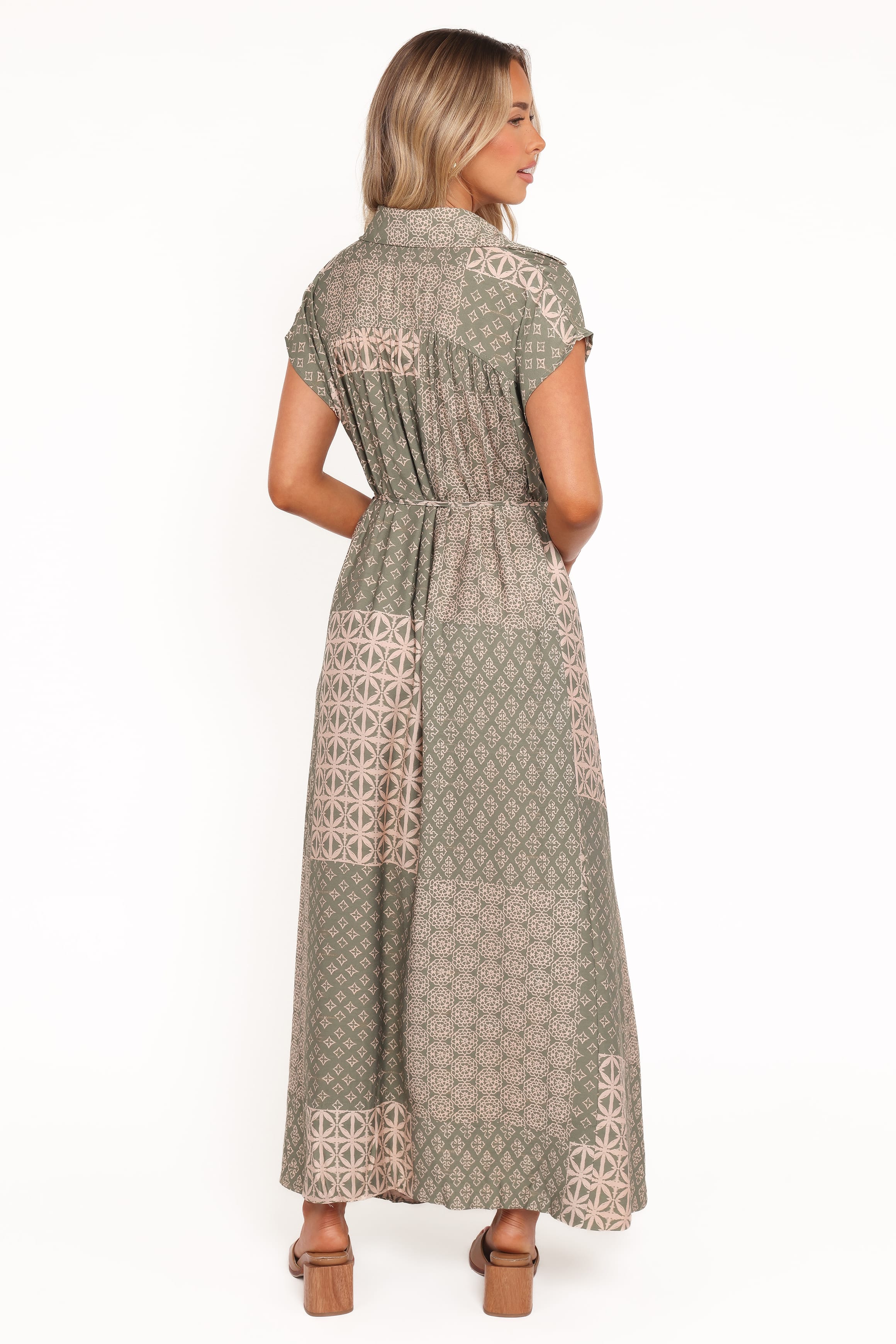 DRESSES Verlina Maxi Dress - Patchwork Print