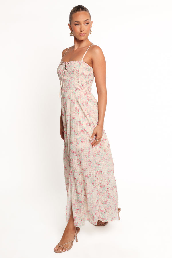 DRESSES Vespera Maxi Dress - Pink Ditsy