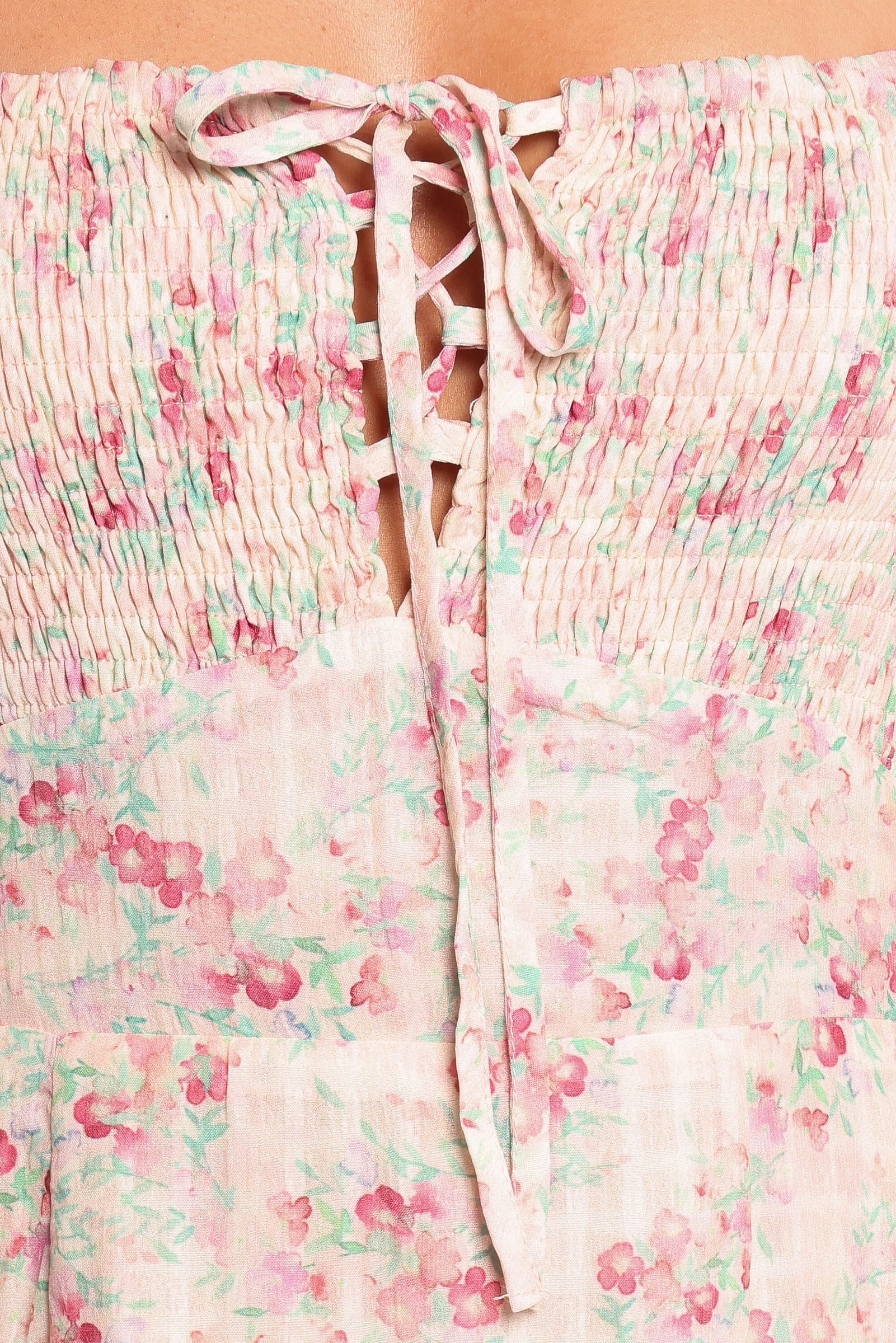 DRESSES Vespera Maxi Dress - Pink Ditsy