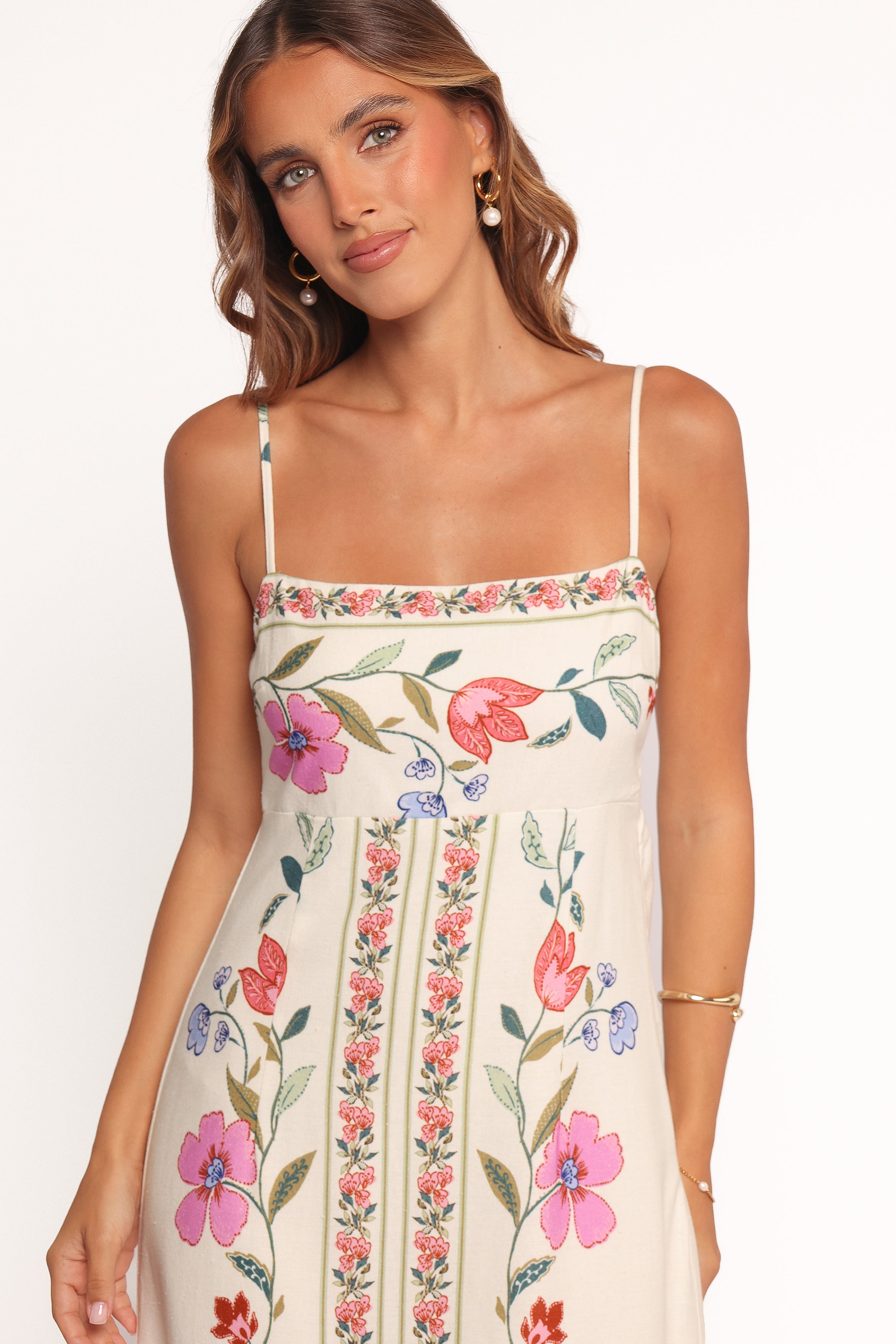 DRESSES Vesta Midi Dress - Pink Multi