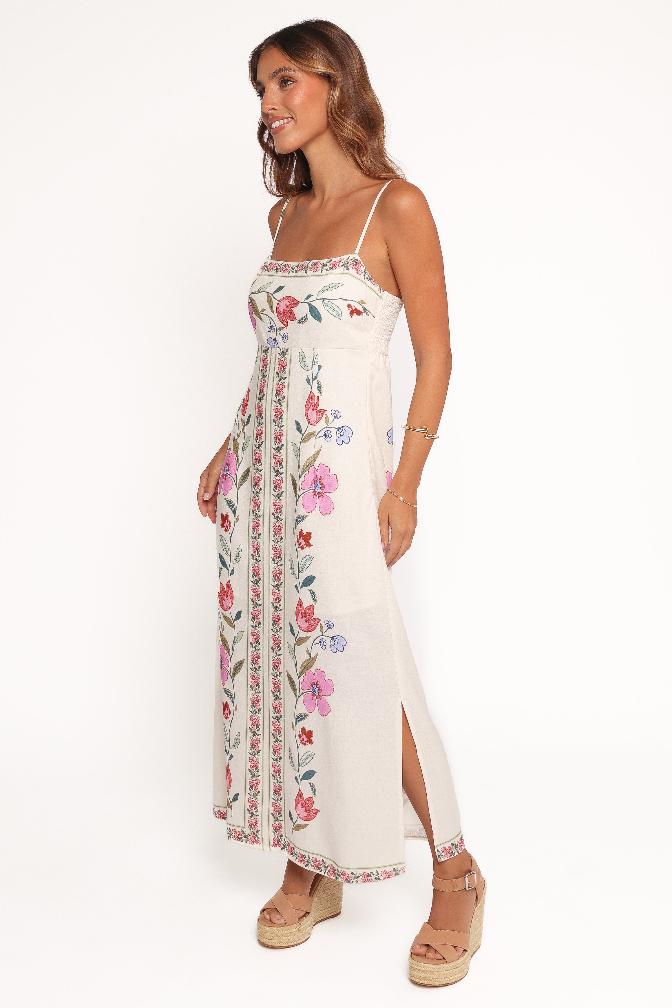 DRESSES Vesta Midi Dress - Pink Multi