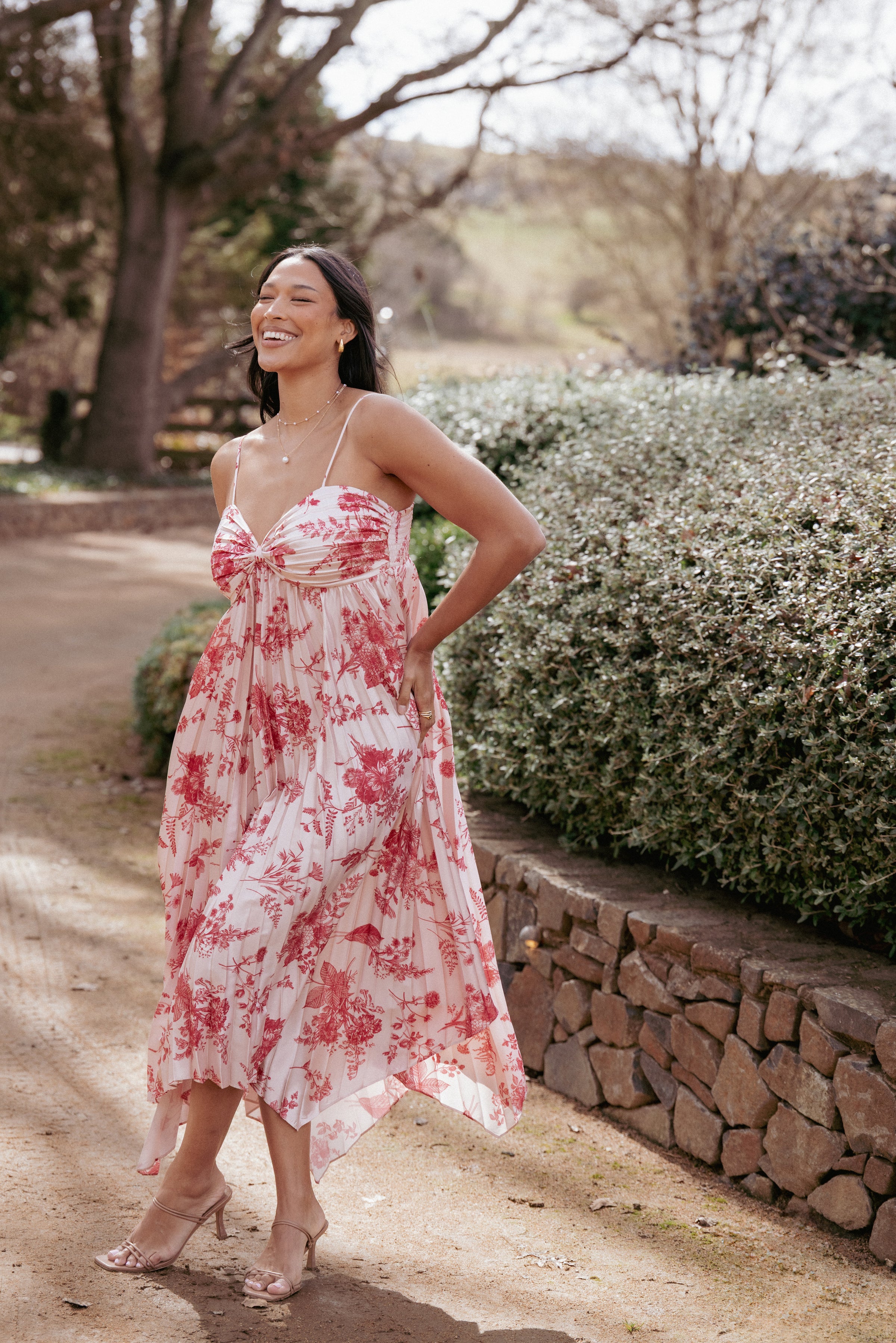 DRESSES Vikki Dress - Red Floral