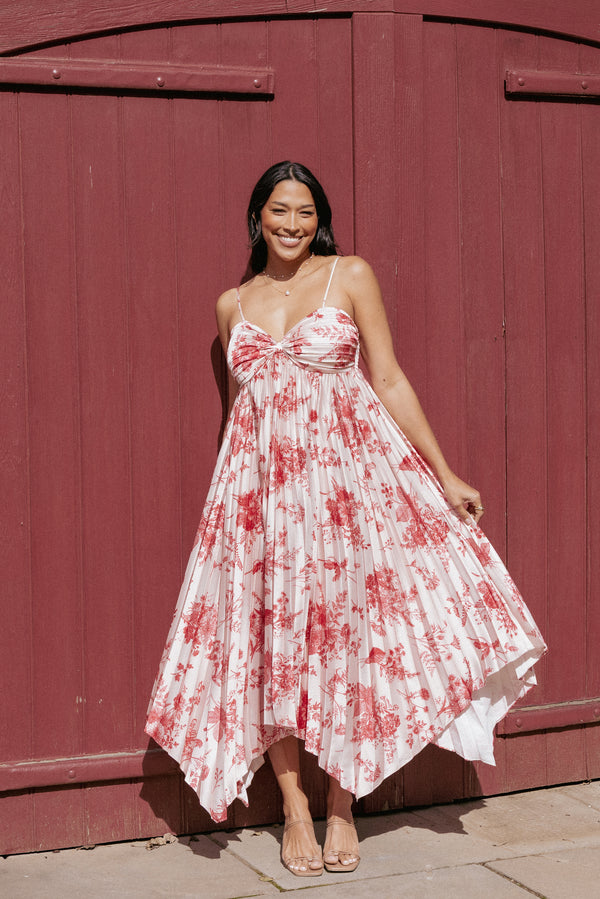 DRESSES Vikki Dress - Red Floral