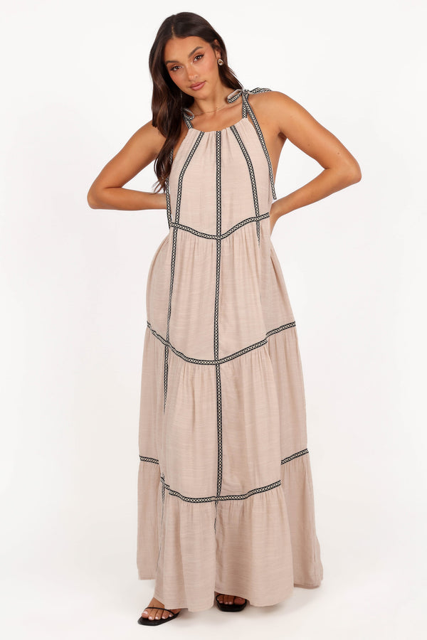 DRESSES Volina Maxi Dress - Light Taupe