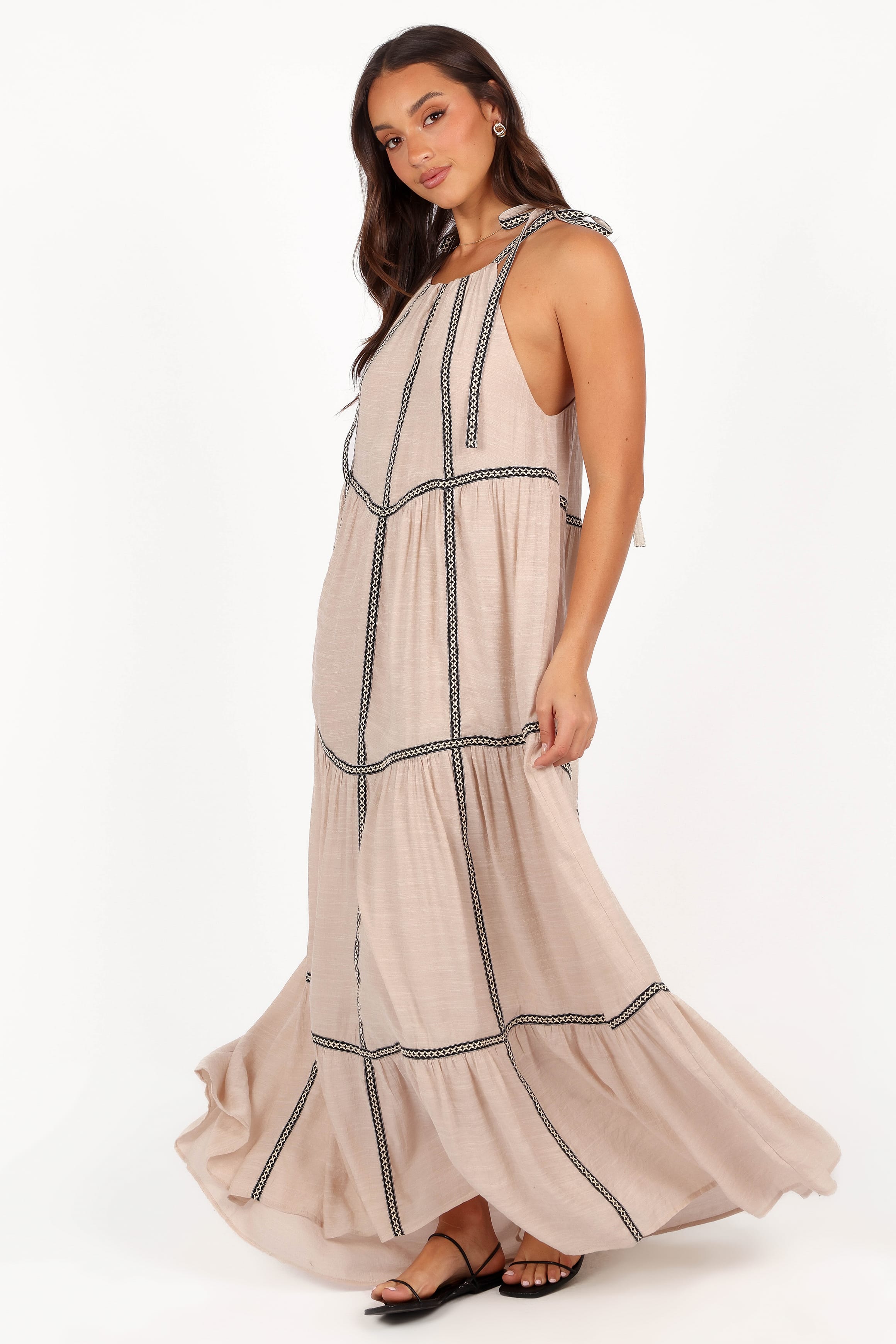 DRESSES Volina Maxi Dress - Light Taupe
