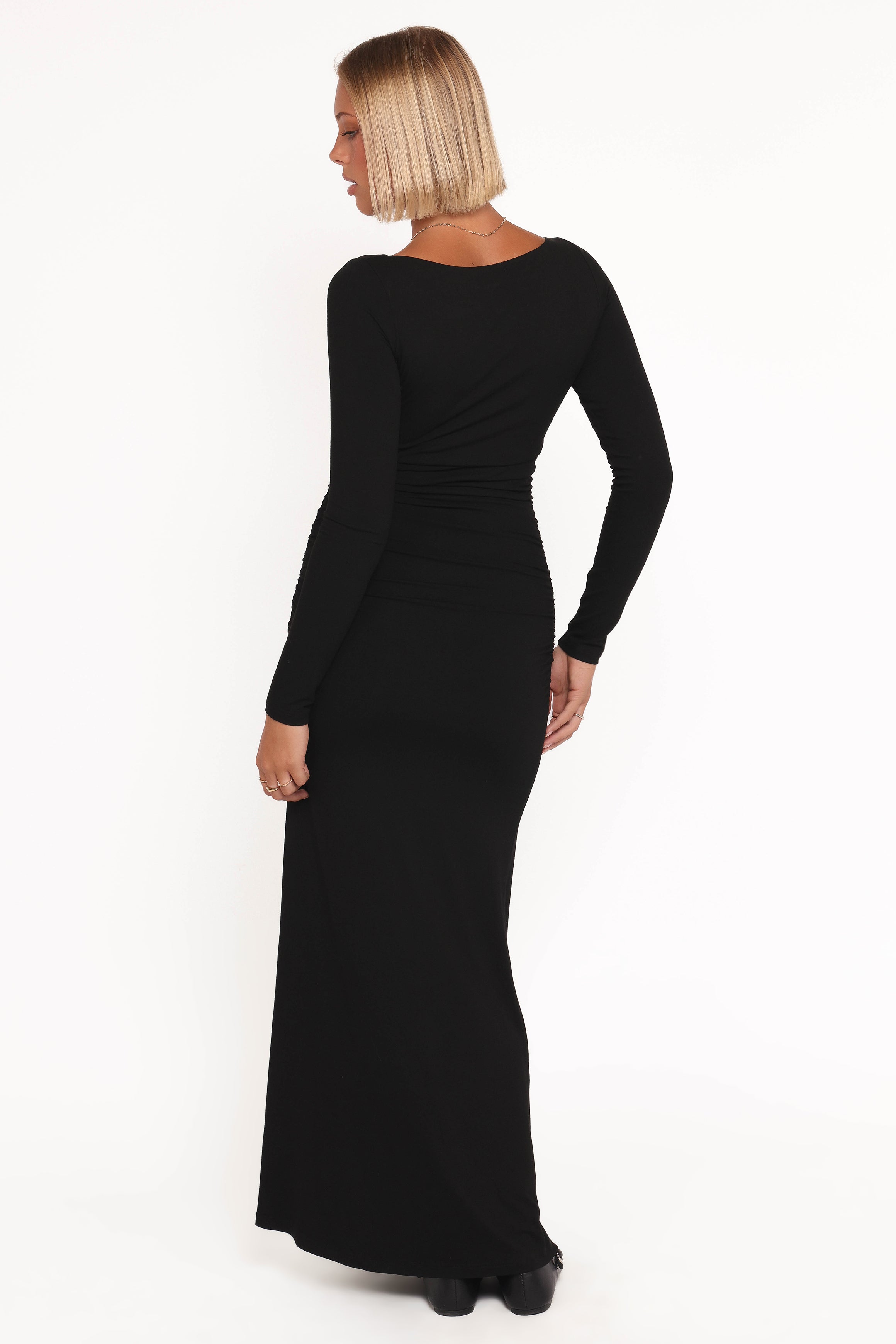 DRESSES Warren Long Sleeve Maxi Dress - Black