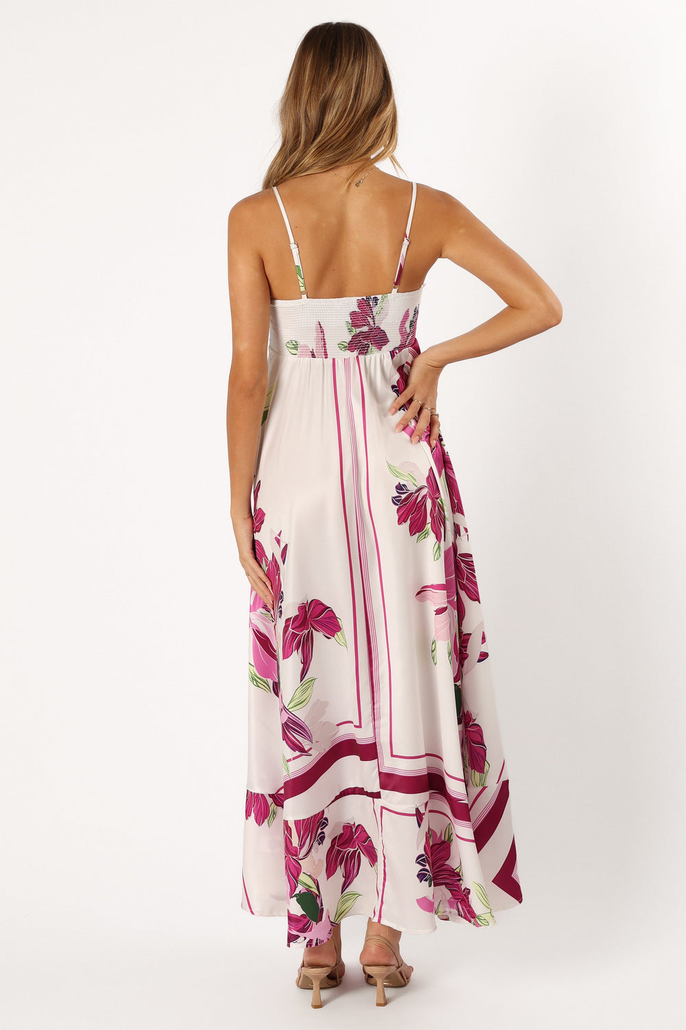 Collective Dress - Wendy Maxi Dress - Purple Floral fourth image