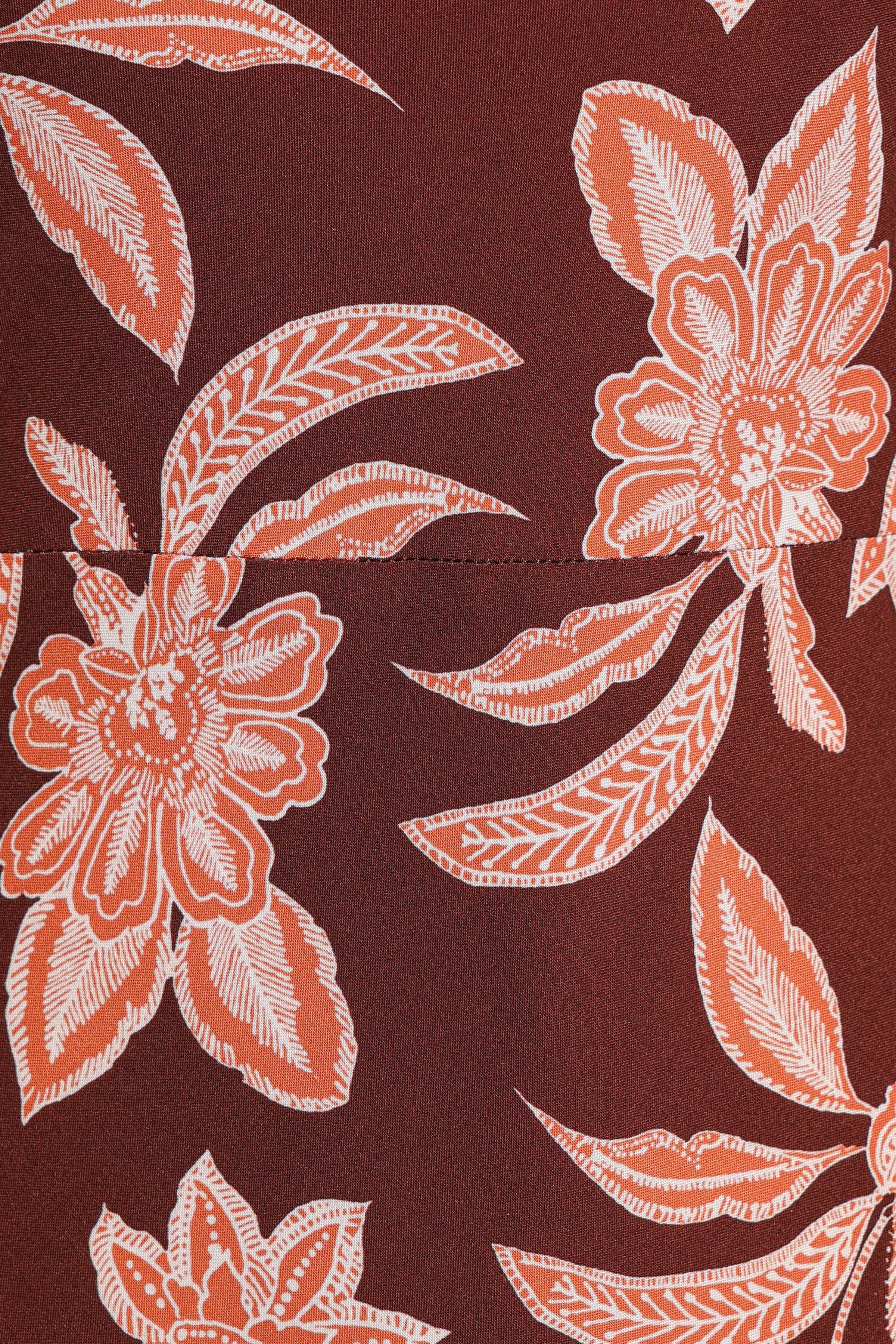 DRESSES Wheeler Midi Dress - Orange Floral