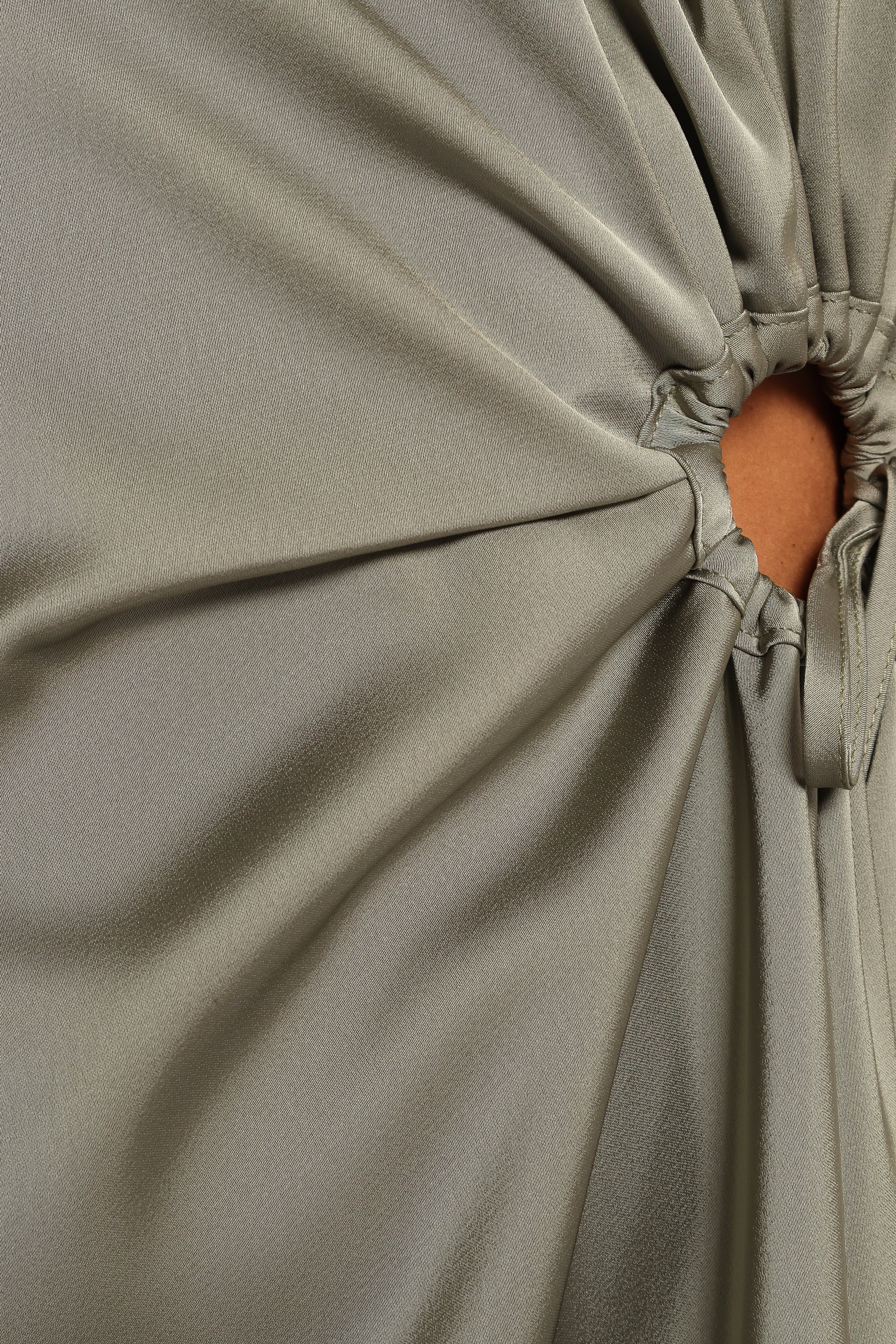 DRESSES Windsor Long Sleeve Maxi Dress - Olive