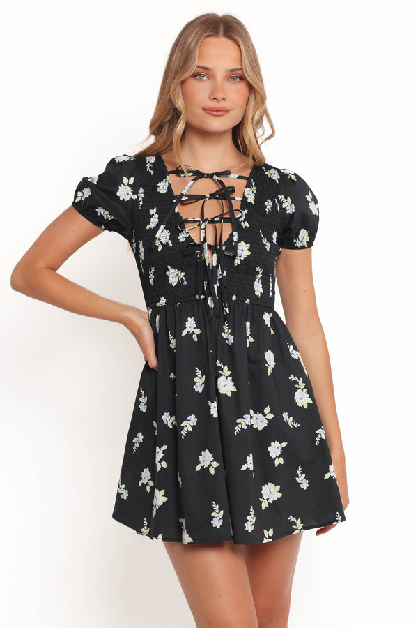 DRESSES Winny Mini Dress - Navy Floral