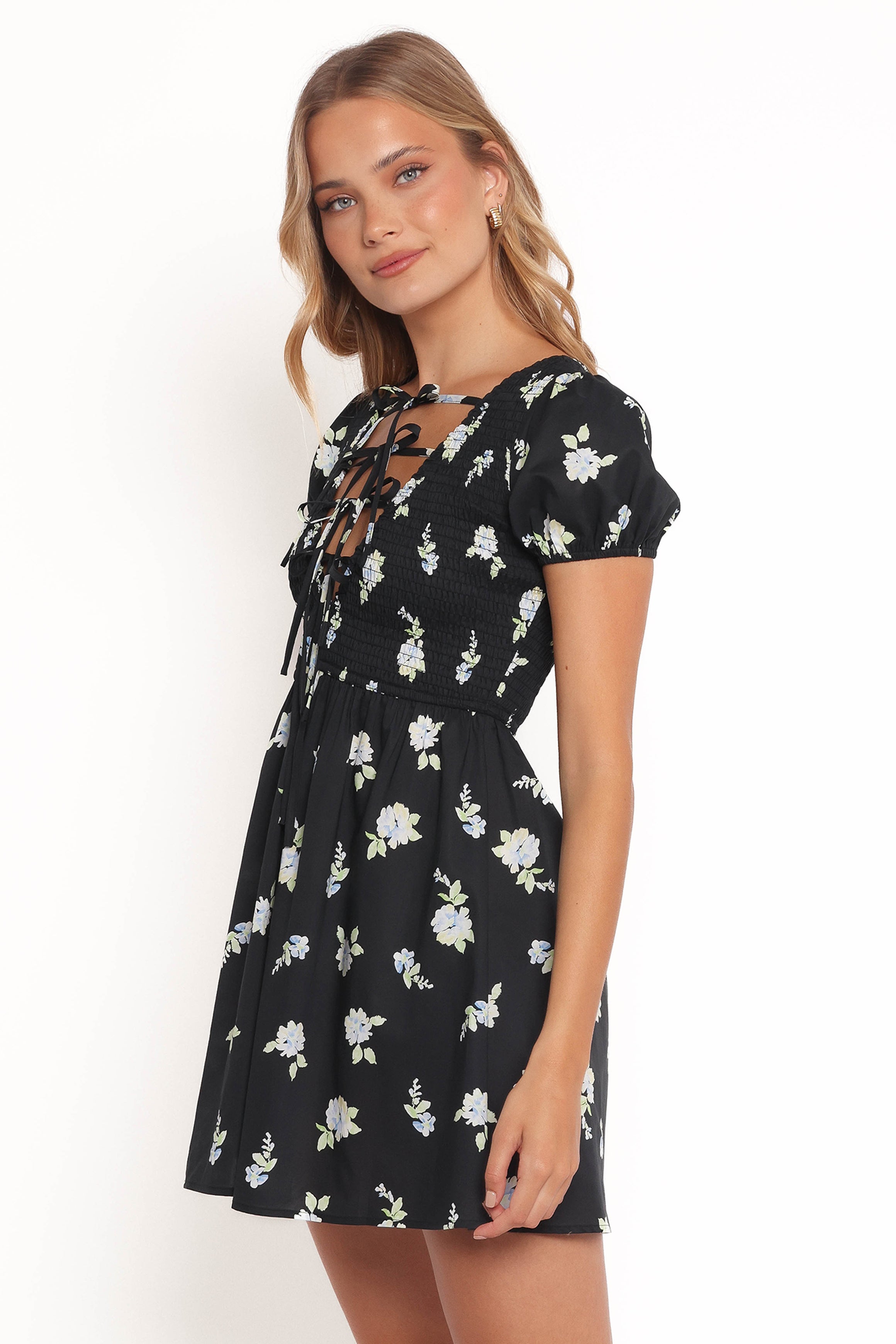 DRESSES Winny Mini Dress - Navy Floral
