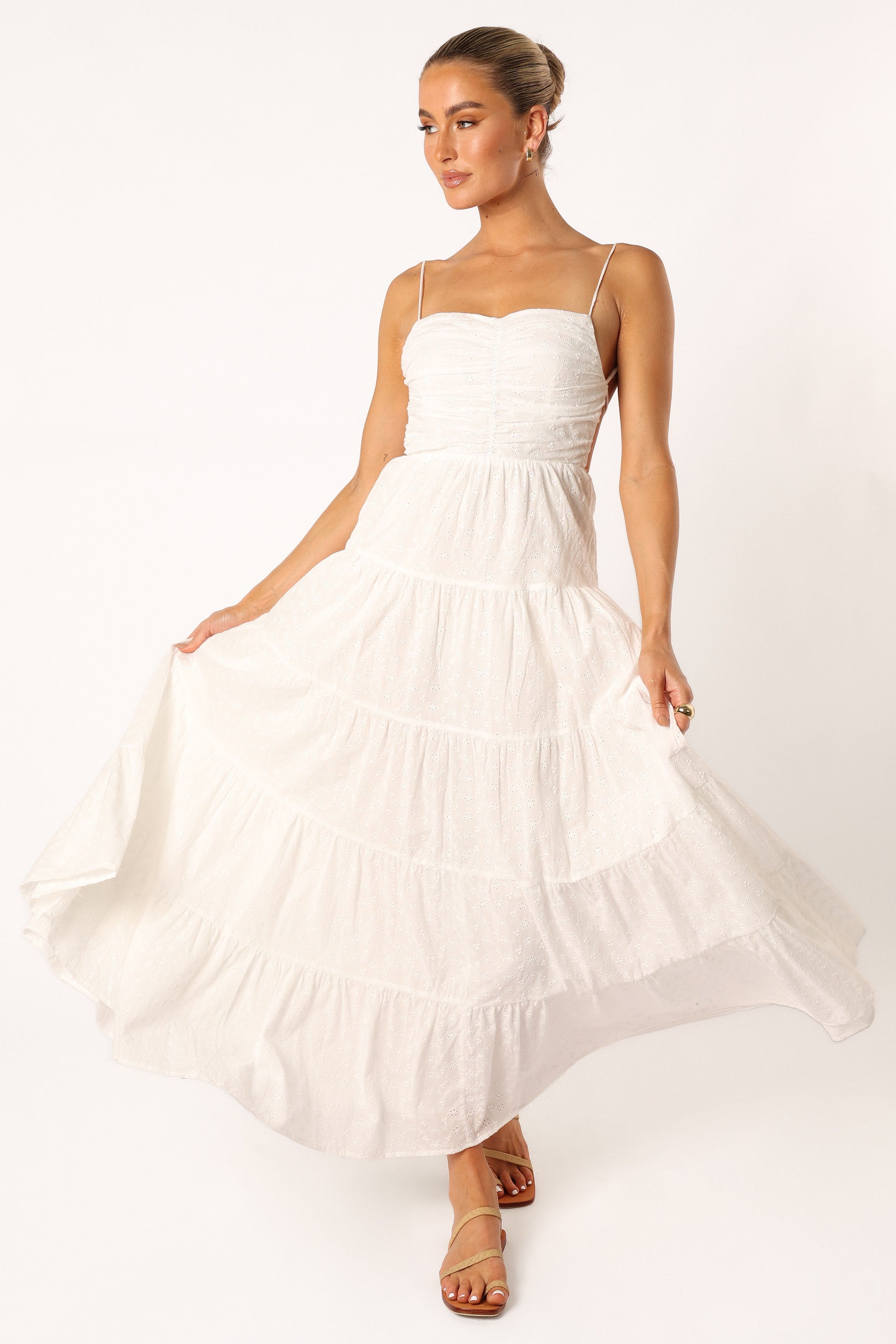 DRESSES @Wren Maxi Dress - White