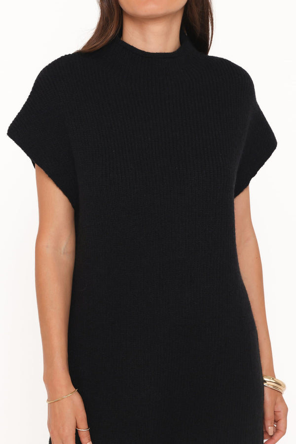 DRESSES Wright Knit Mini Dress - Black