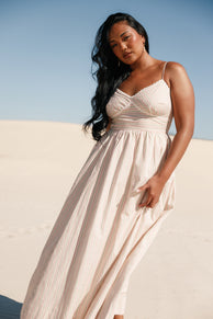 DRESSES Yasmin Midi Dress - Wave Stripe