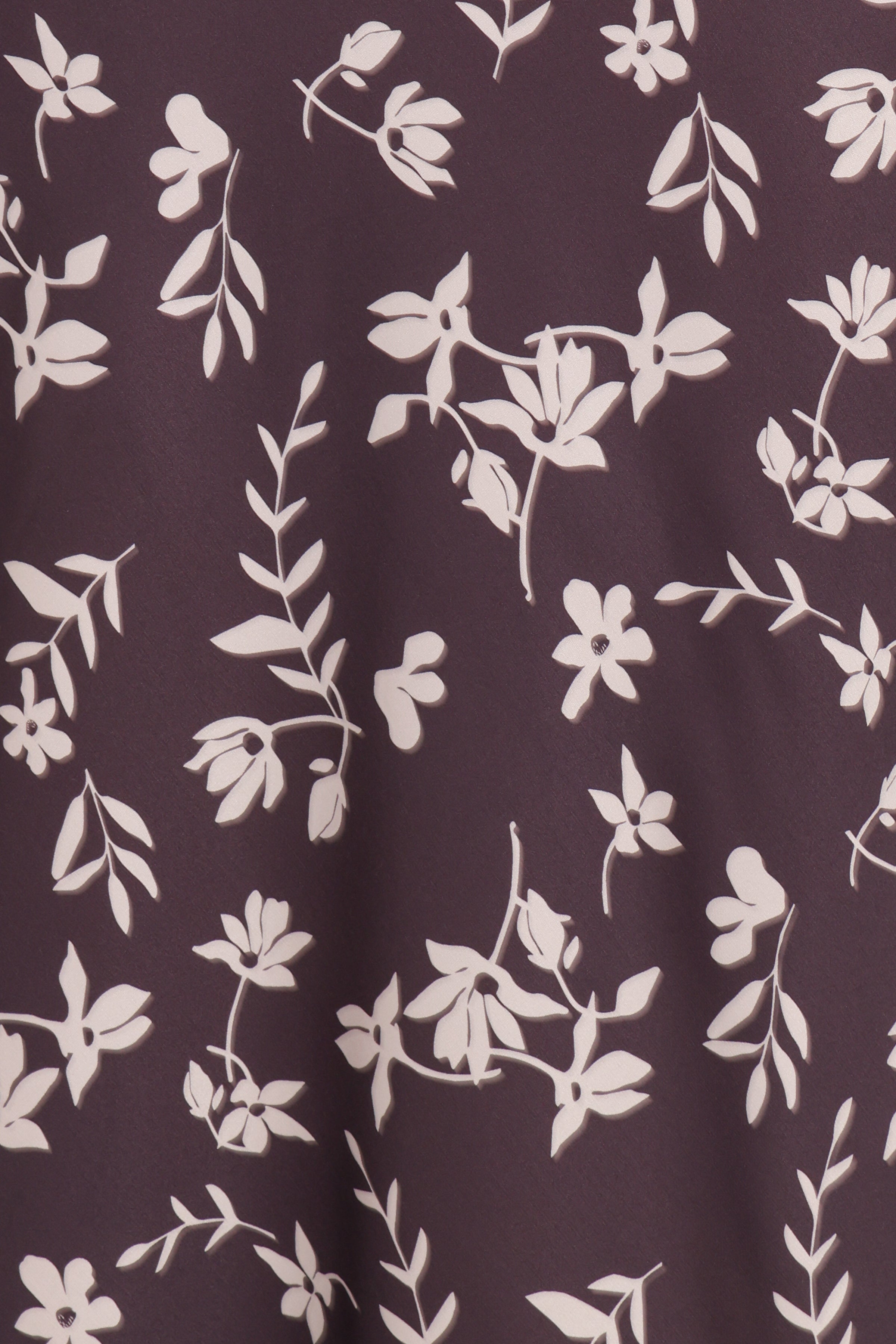 DRESSES Zafira Midi Dress - Brown Cream Floral