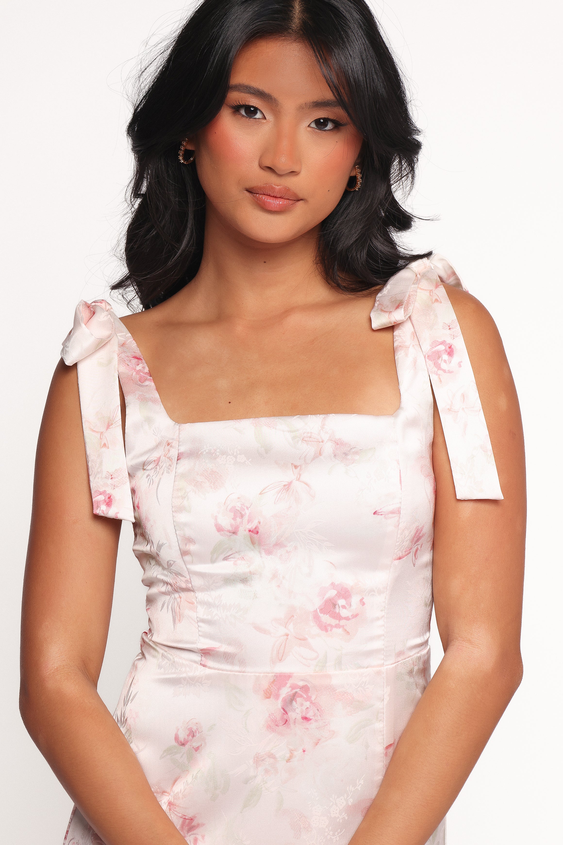 DRESSES Zane Midi Dress - Pink Floral