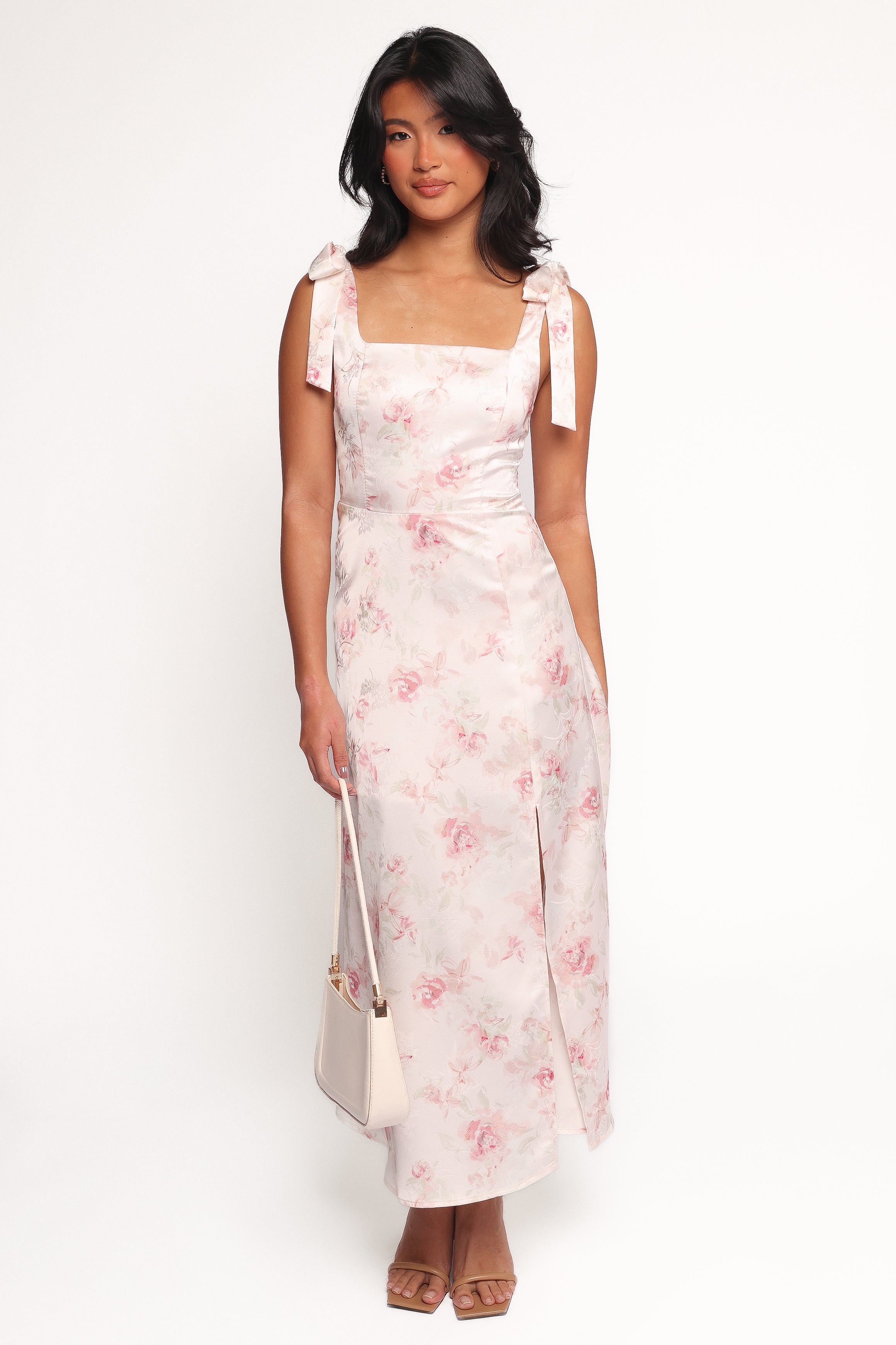 DRESSES Zane Midi Dress - Pink Floral
