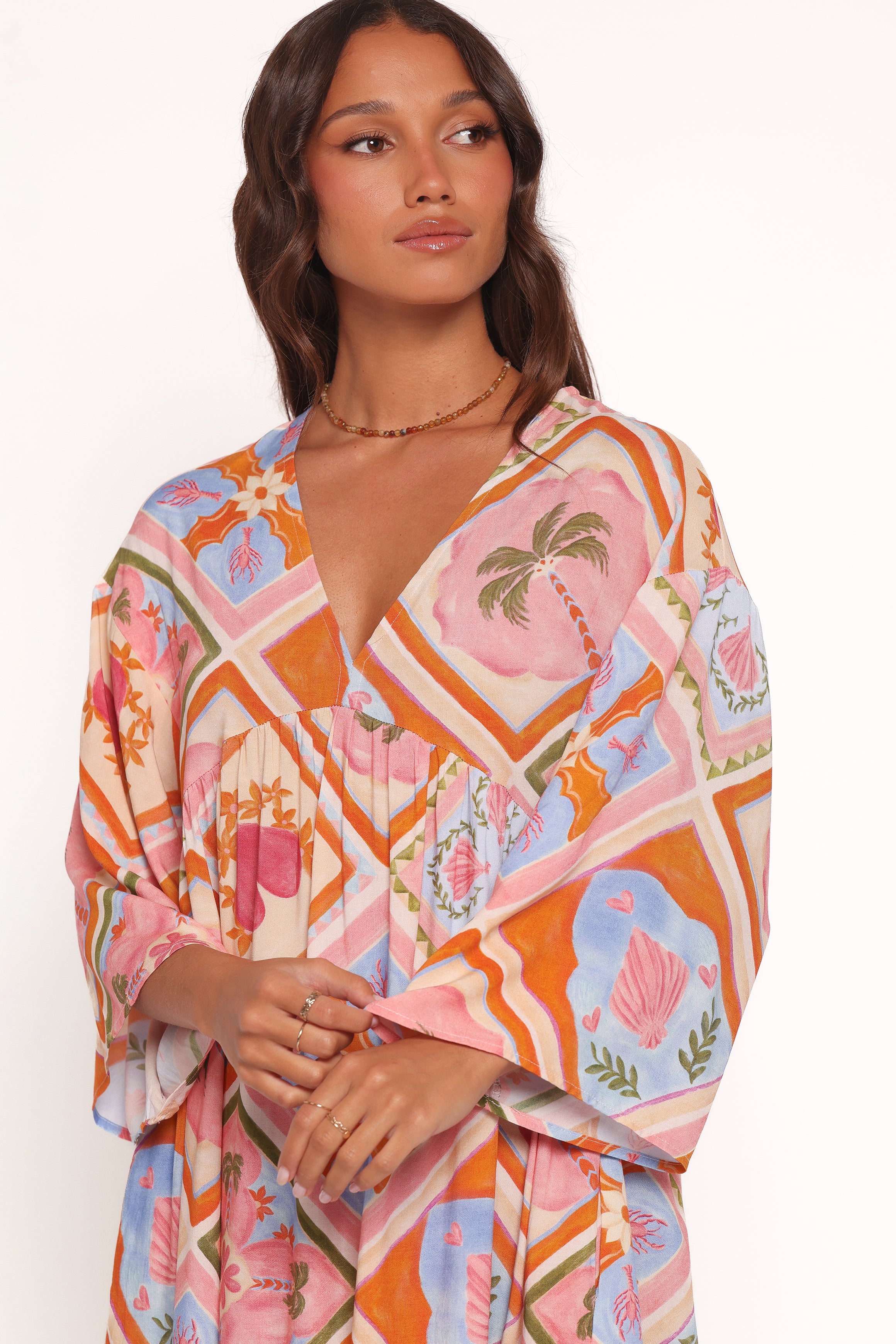 DRESSES Zanna Mini Dress - Multi Tile