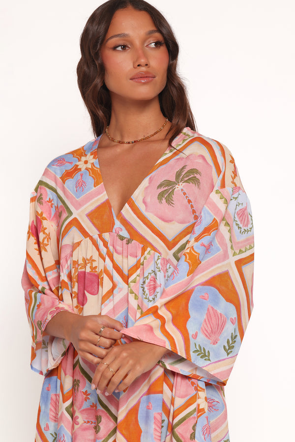 DRESSES Zanna Mini Dress - Multi Tile