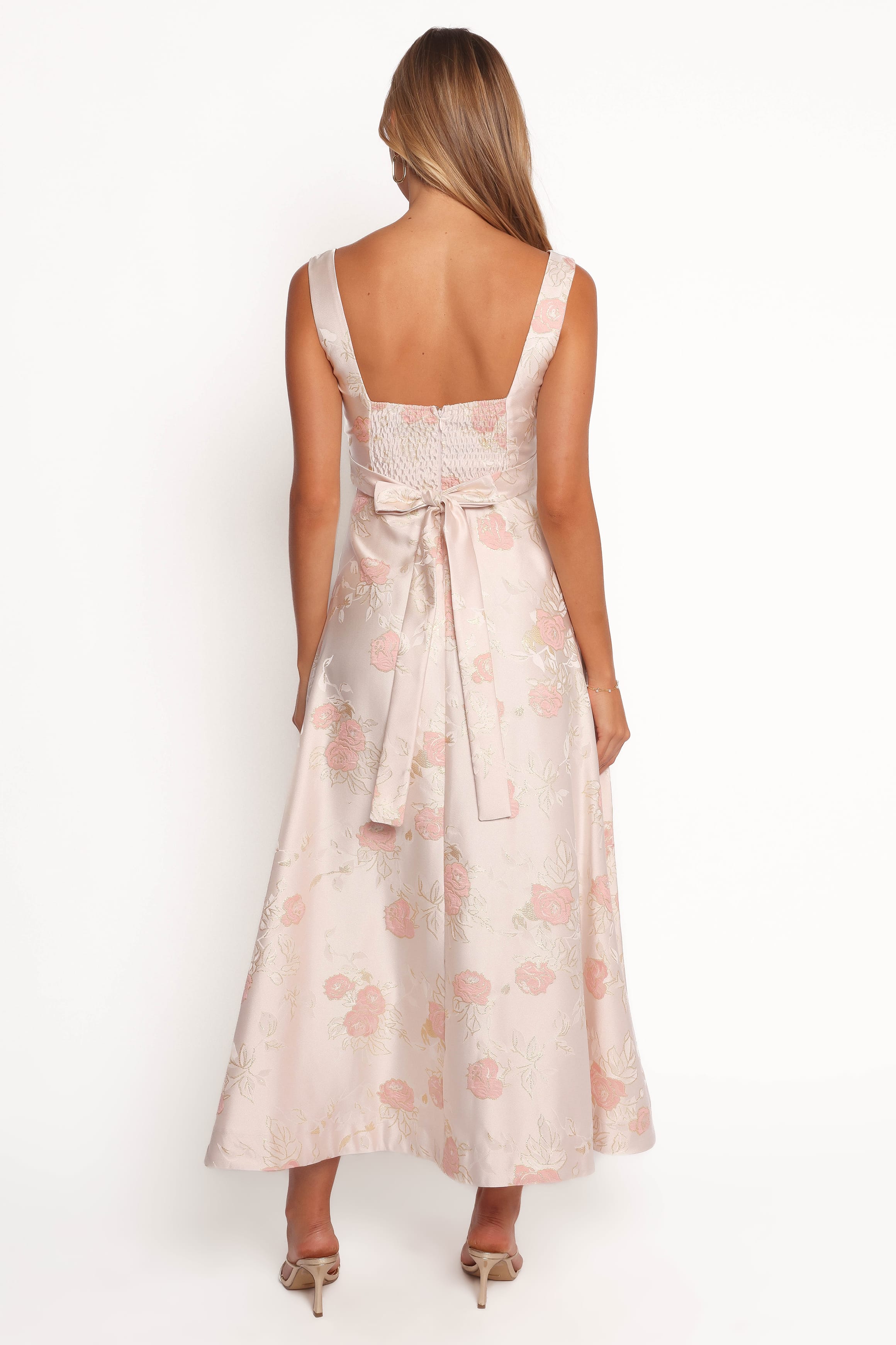 DRESSES Zaria Midi Dress - Pink Floral