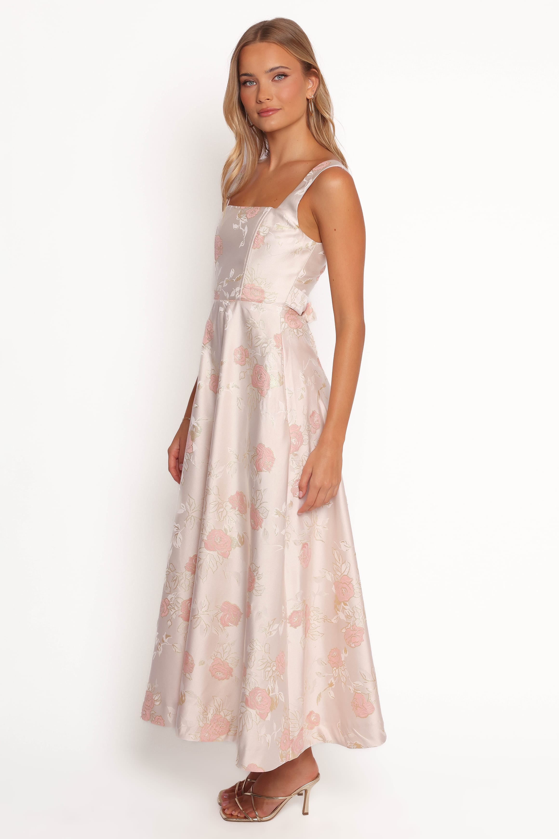 DRESSES Zaria Midi Dress - Pink Floral