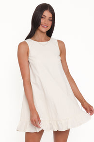 DRESSES Zena Mini Dress - Cream